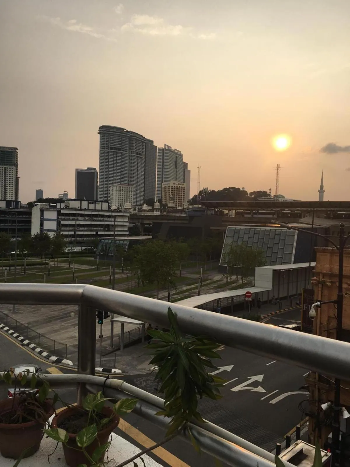 City view in Birdnest Guesthouse, Gaia Rooftop Cafe