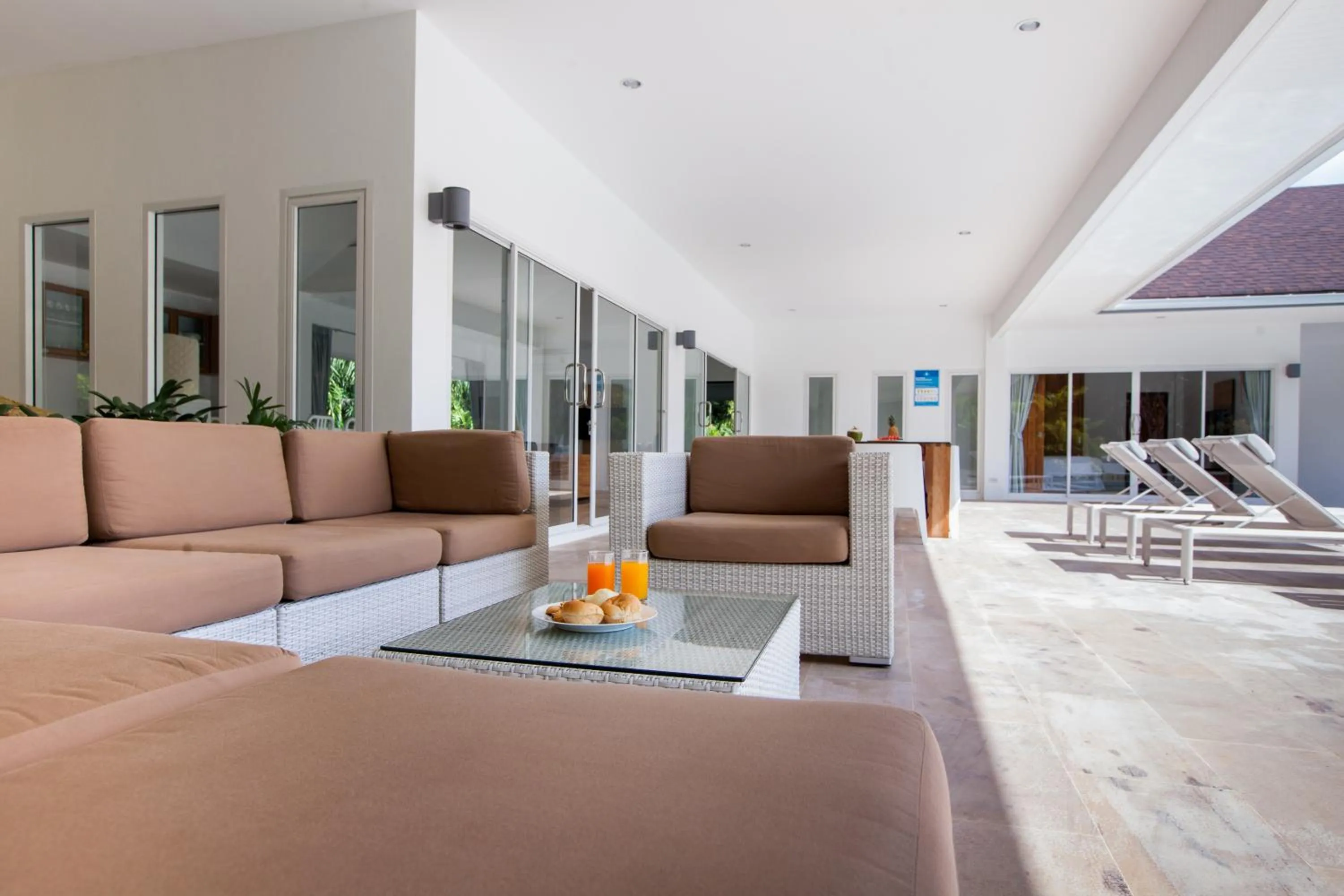 Seating area in Baan Lalle