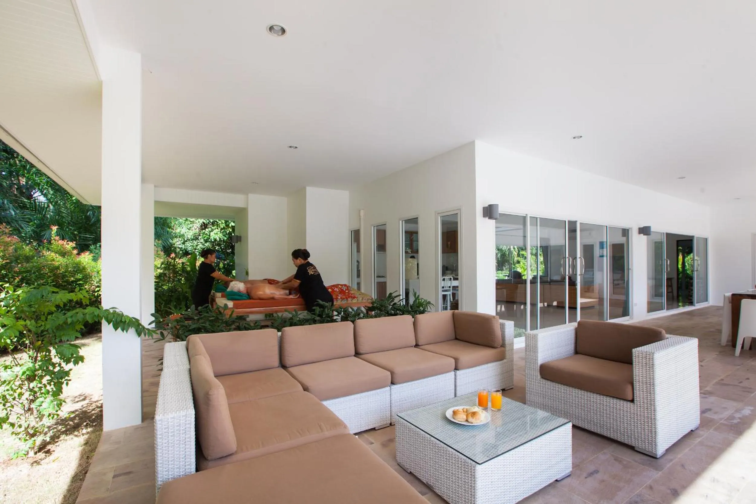 Seating area in Baan Lalle