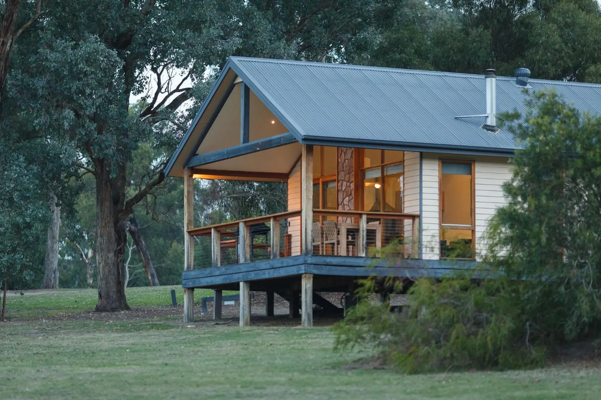 Balcony/Terrace in Yering Gorge Cottages