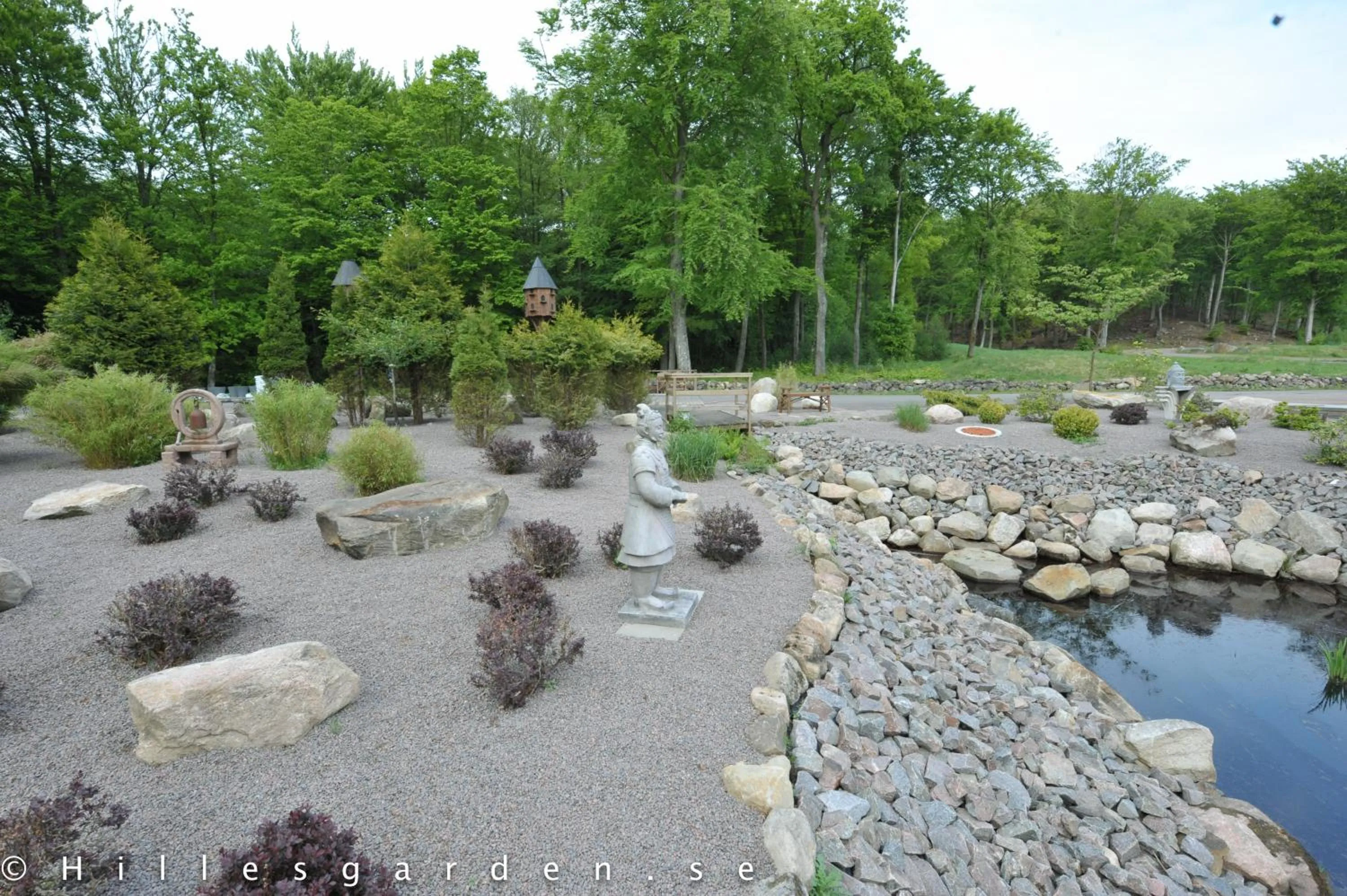 Natural landscape in Hillesgården