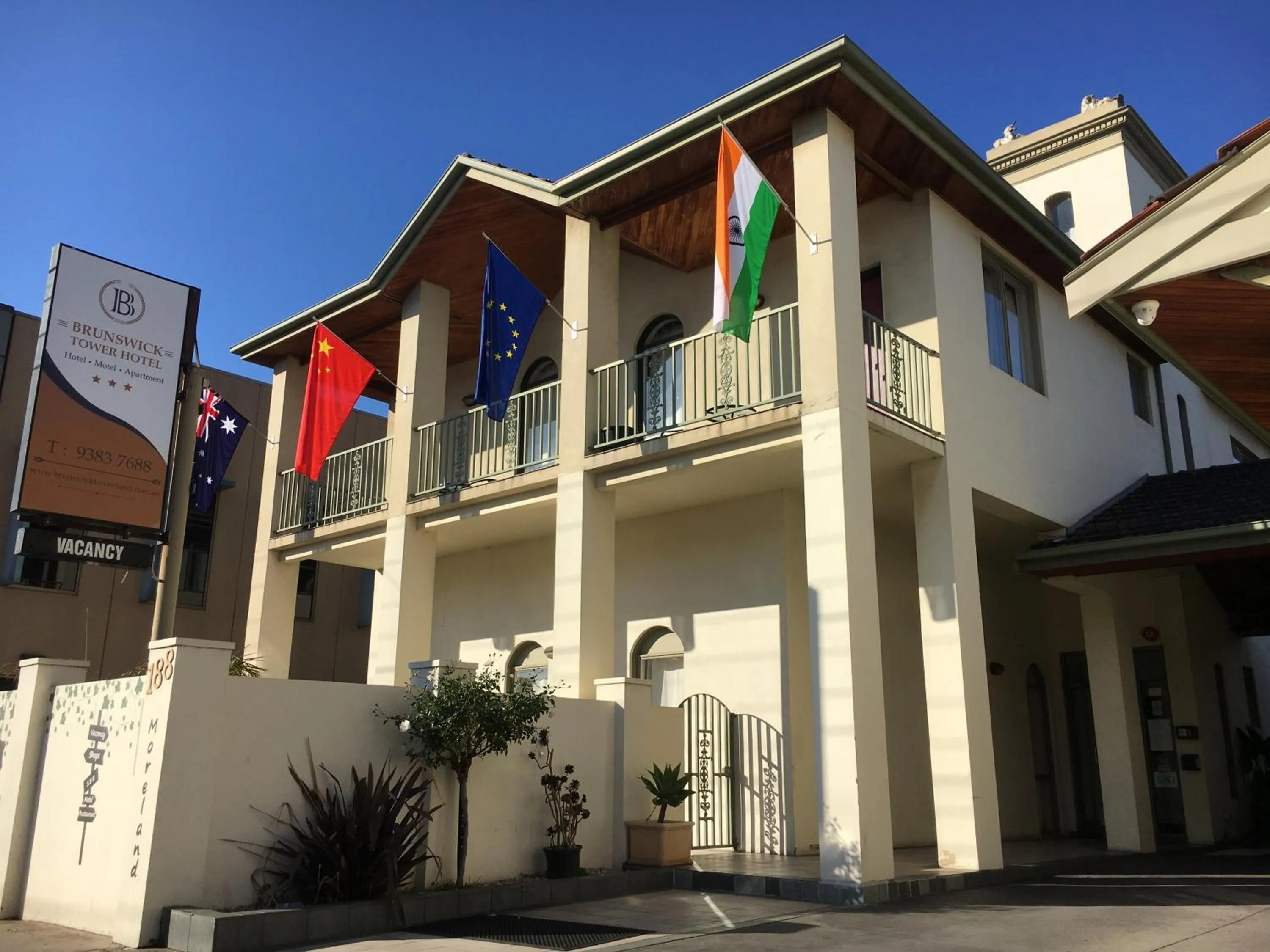 Property building in Brunswick Tower Hotel