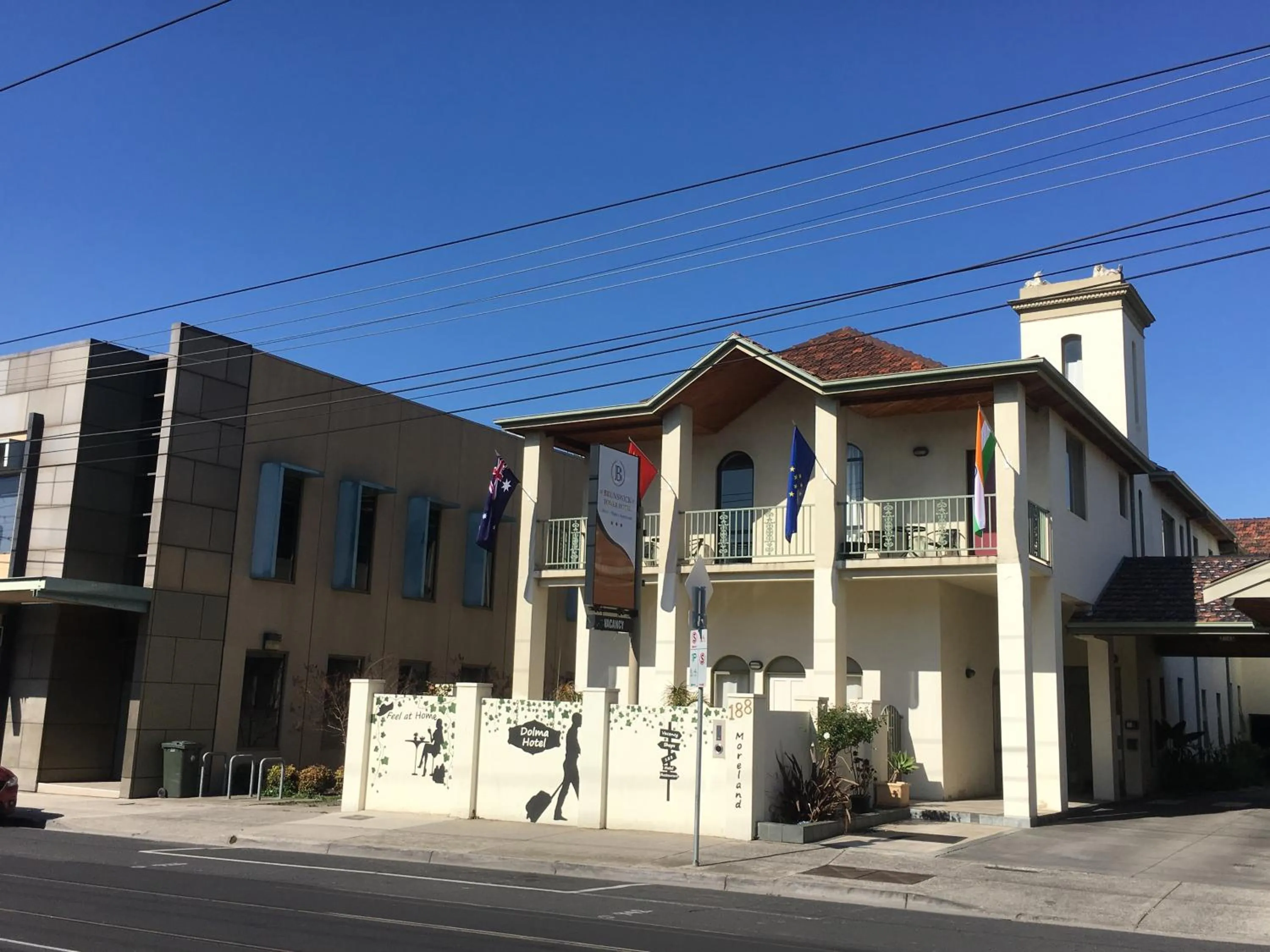 Facade/entrance in Brunswick Tower Hotel