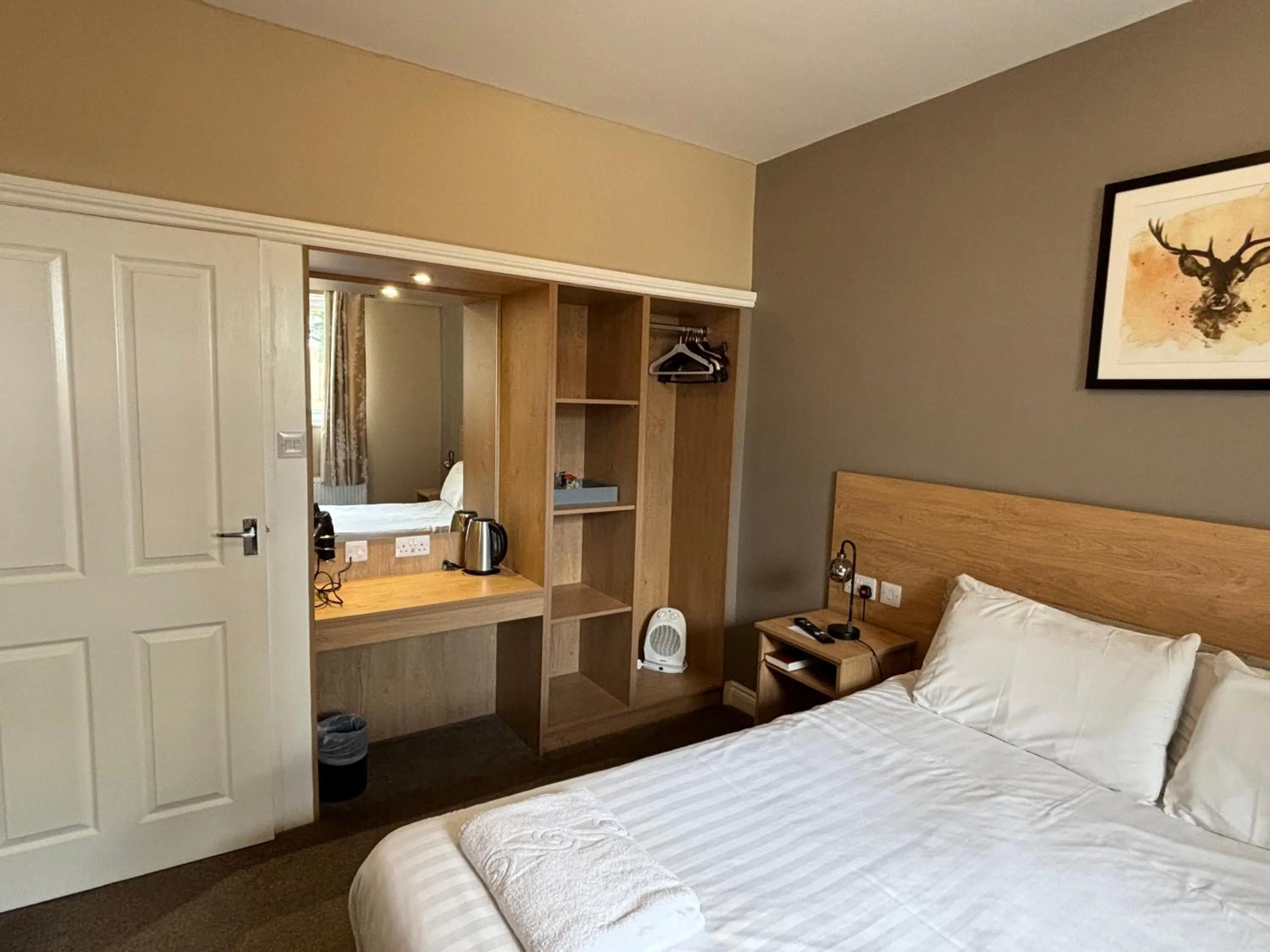 Bed in Solway Lodge Hotel