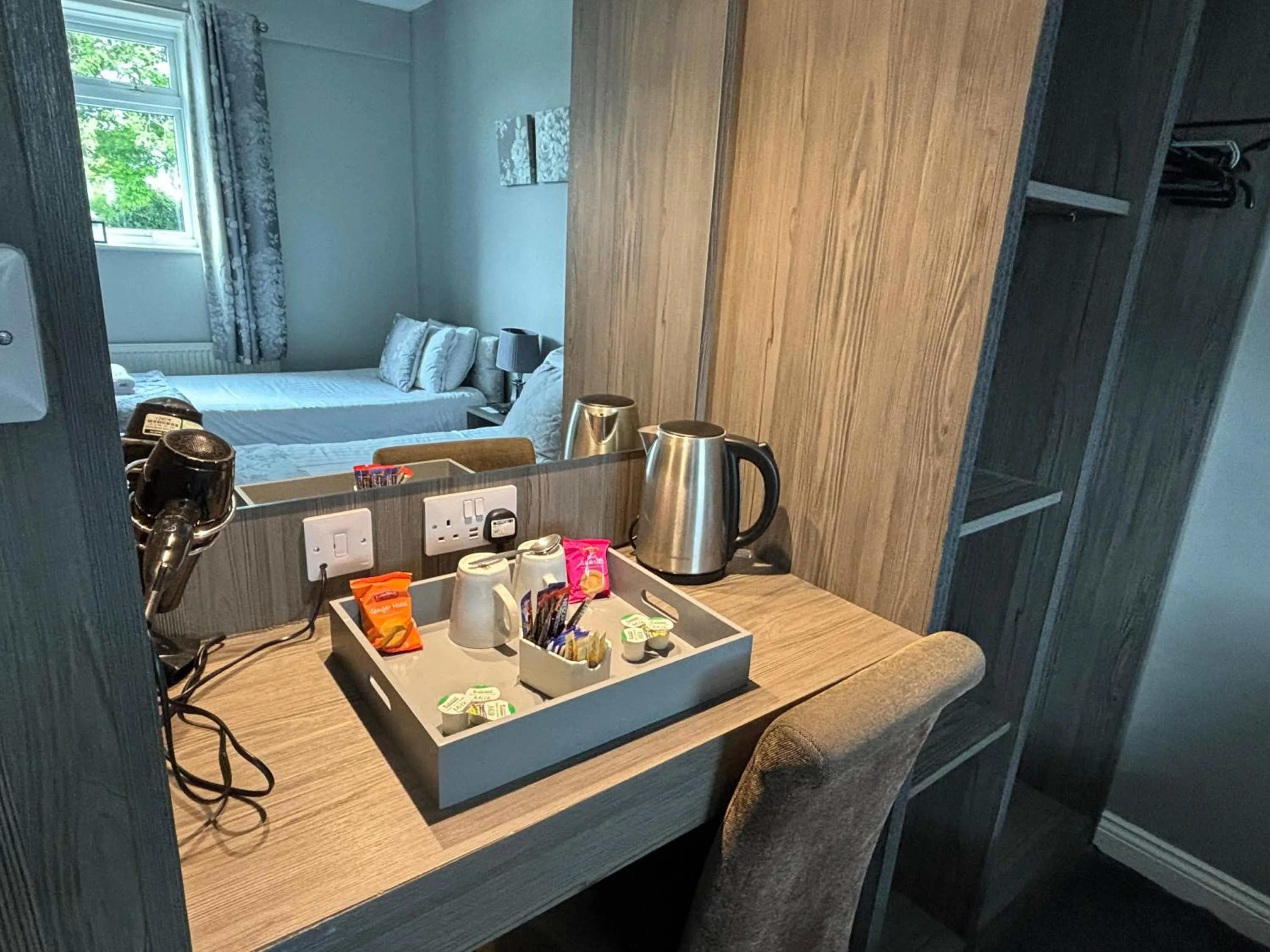 Bed in Solway Lodge Hotel