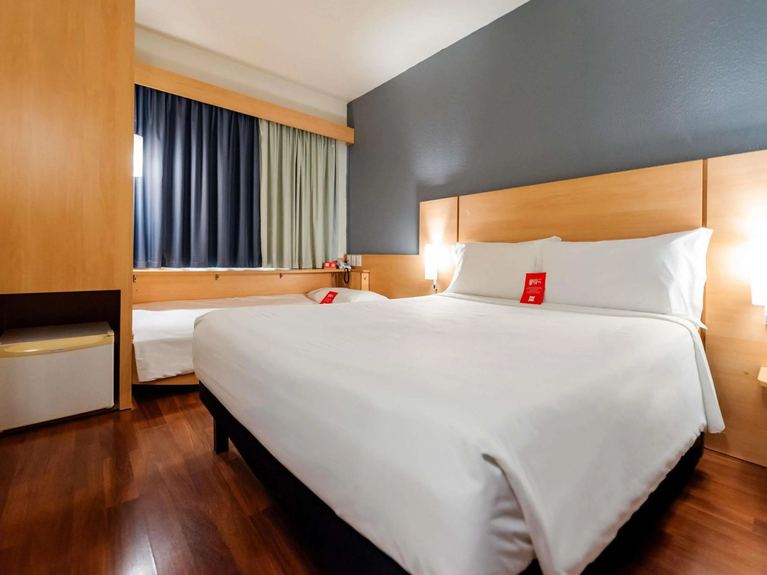 Bedroom, Bed in ibis Joinville
