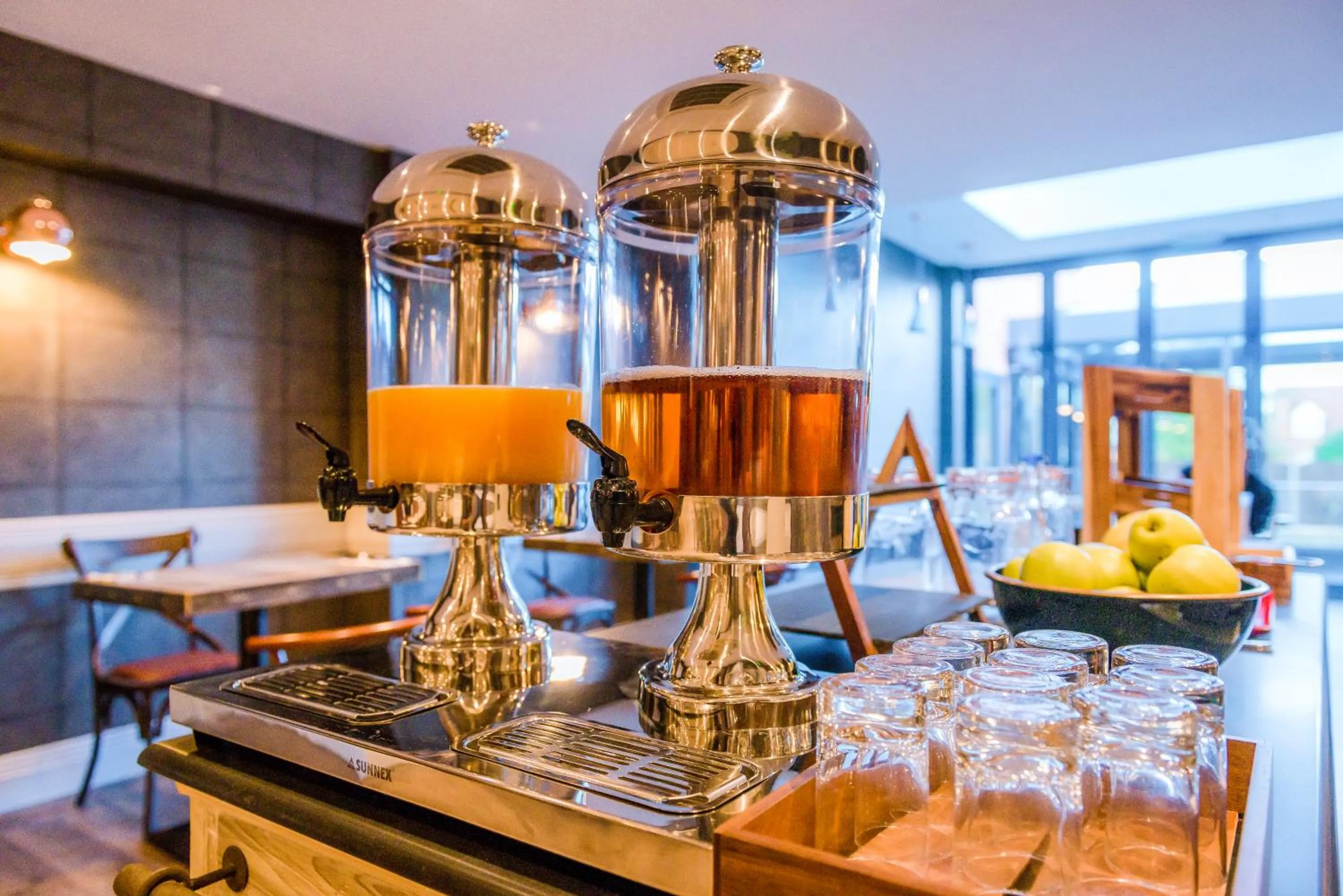 Buffet breakfast in Ibis Styles Birmingham Hagley Road