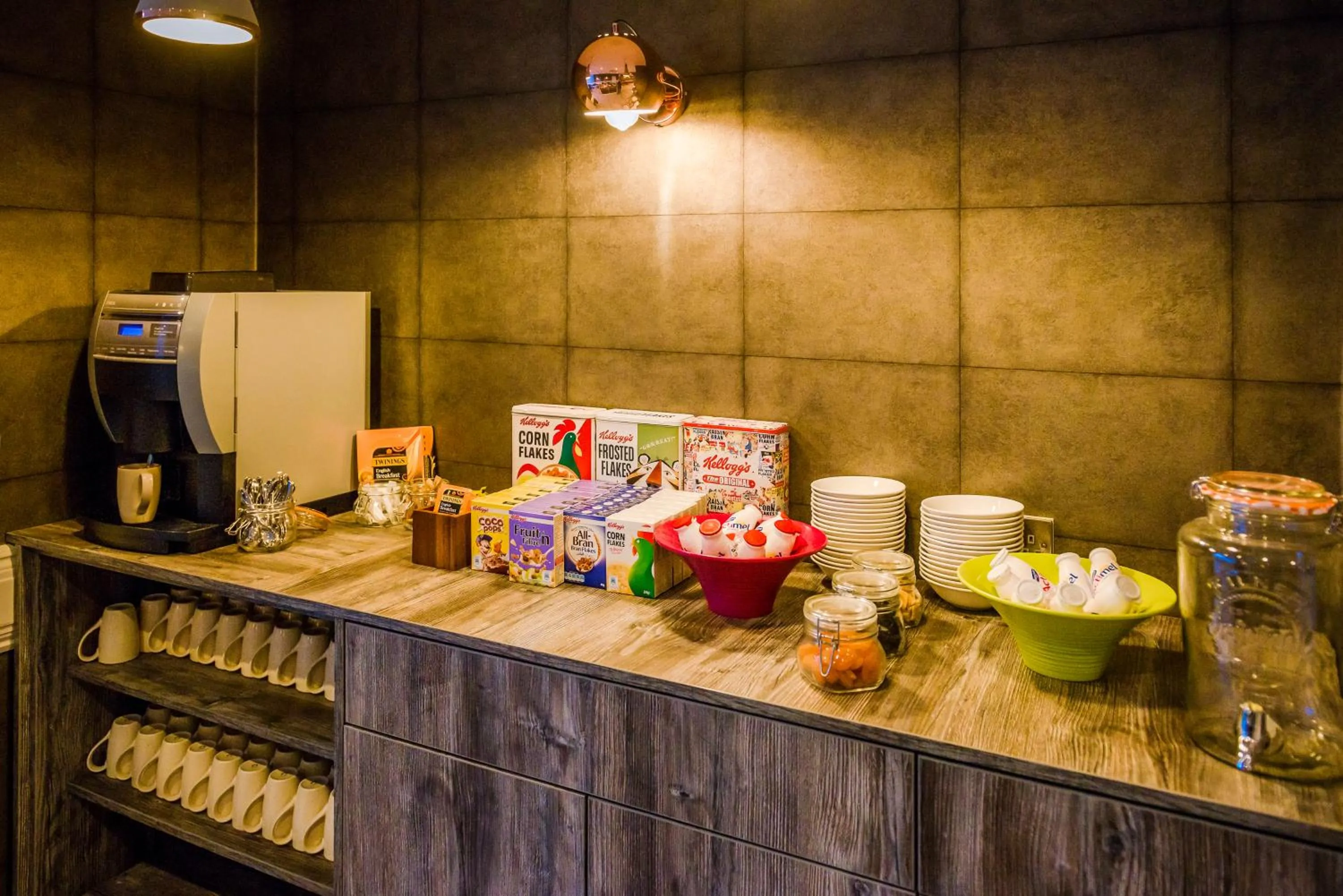 Buffet breakfast in Ibis Styles Birmingham Hagley Road