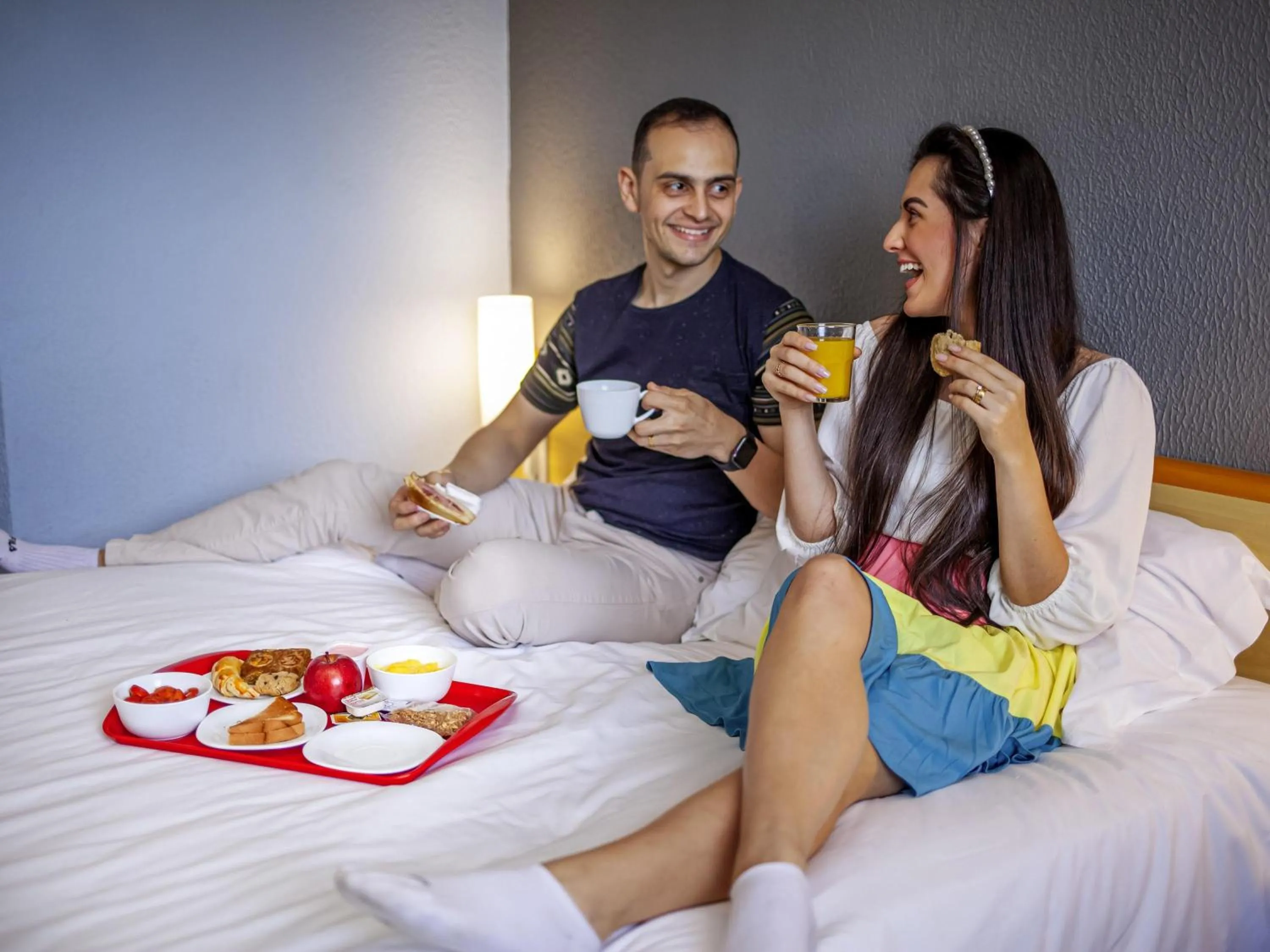 Bedroom, Bed in ibis Criciuma