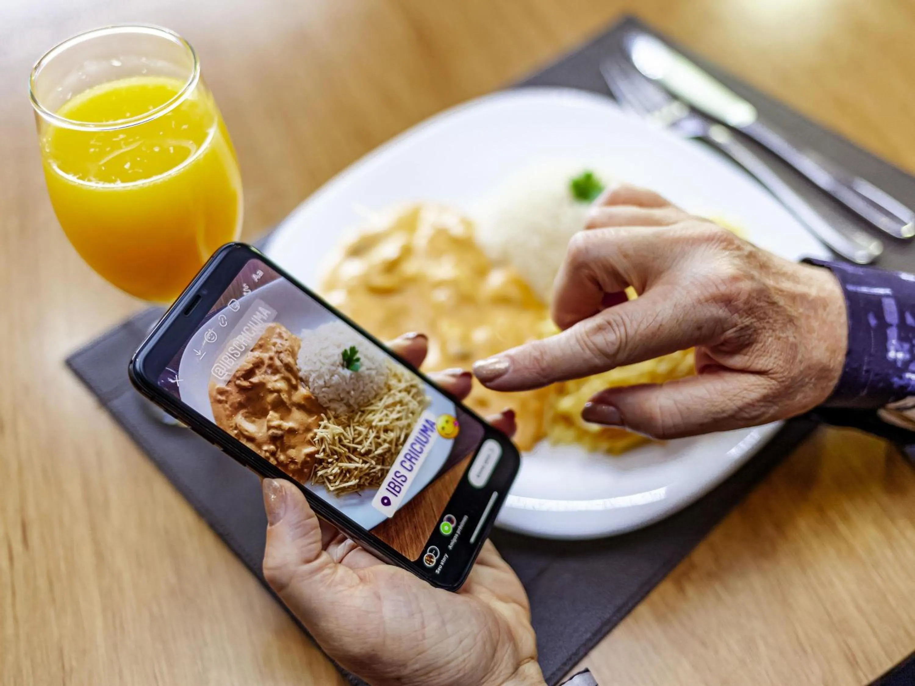 Restaurant/places to eat in ibis Criciuma