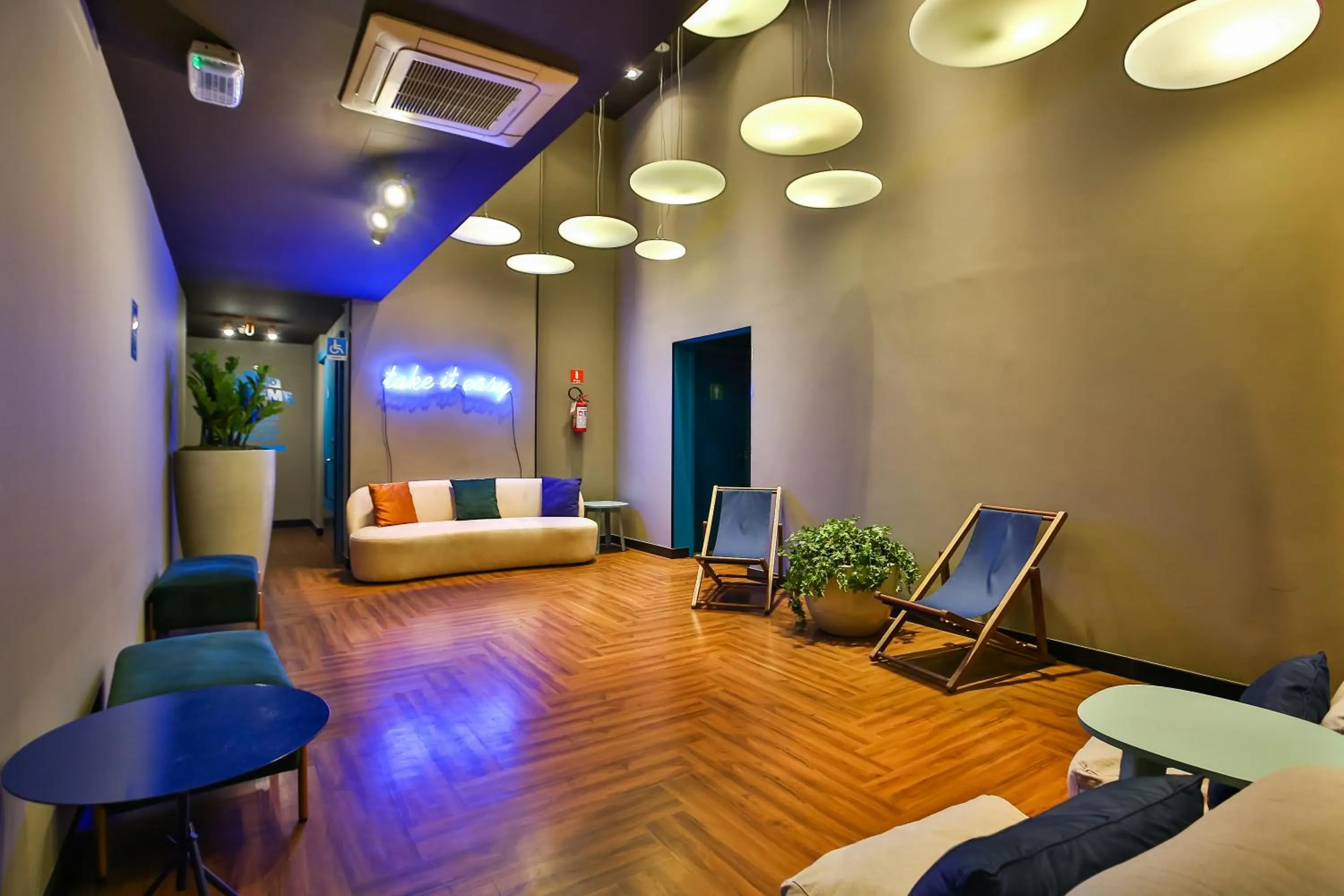 Lobby or reception in ibis Styles Sao Paulo Barra Funda