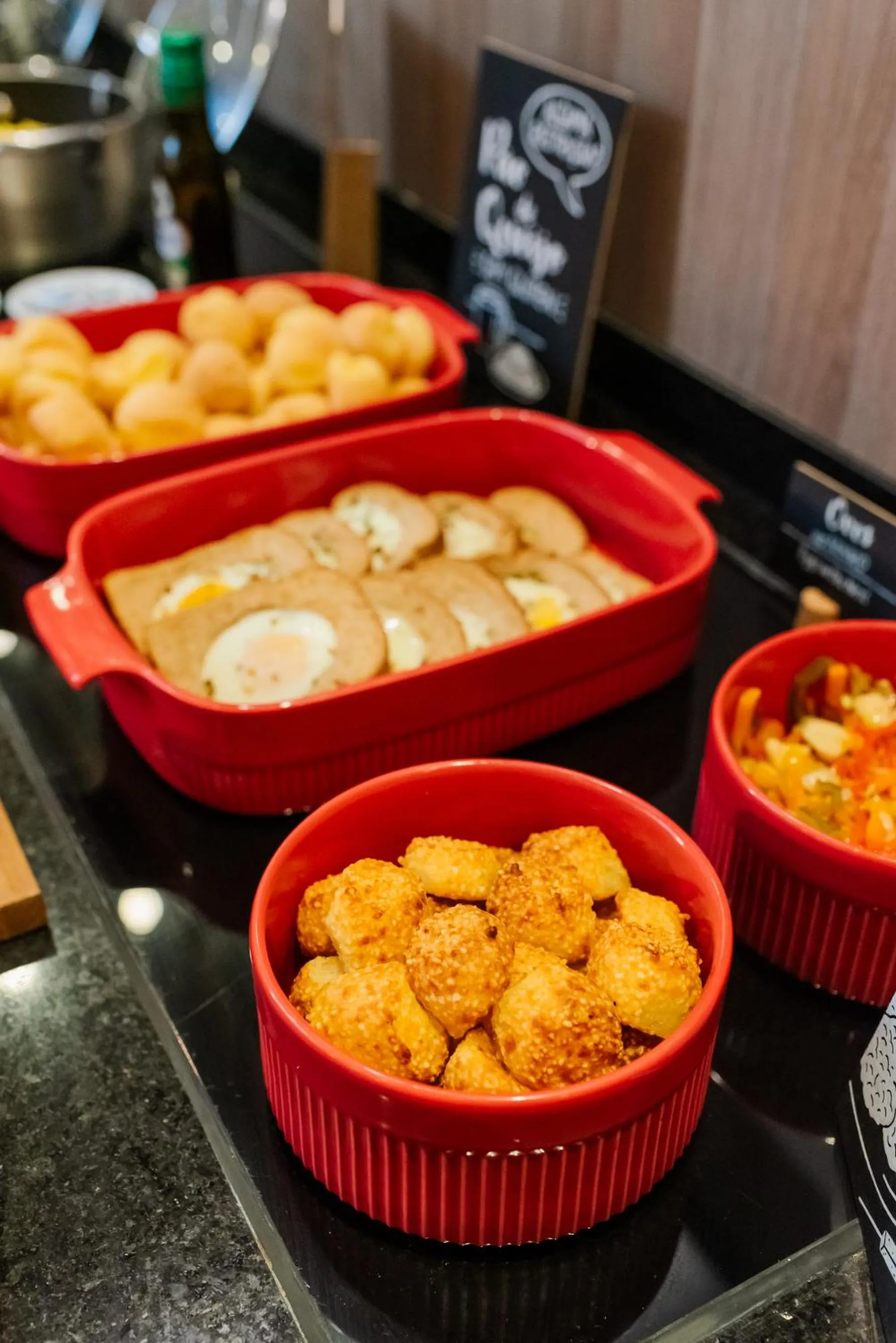 Buffet breakfast in ibis Porto Alegre Moinhos de Vento