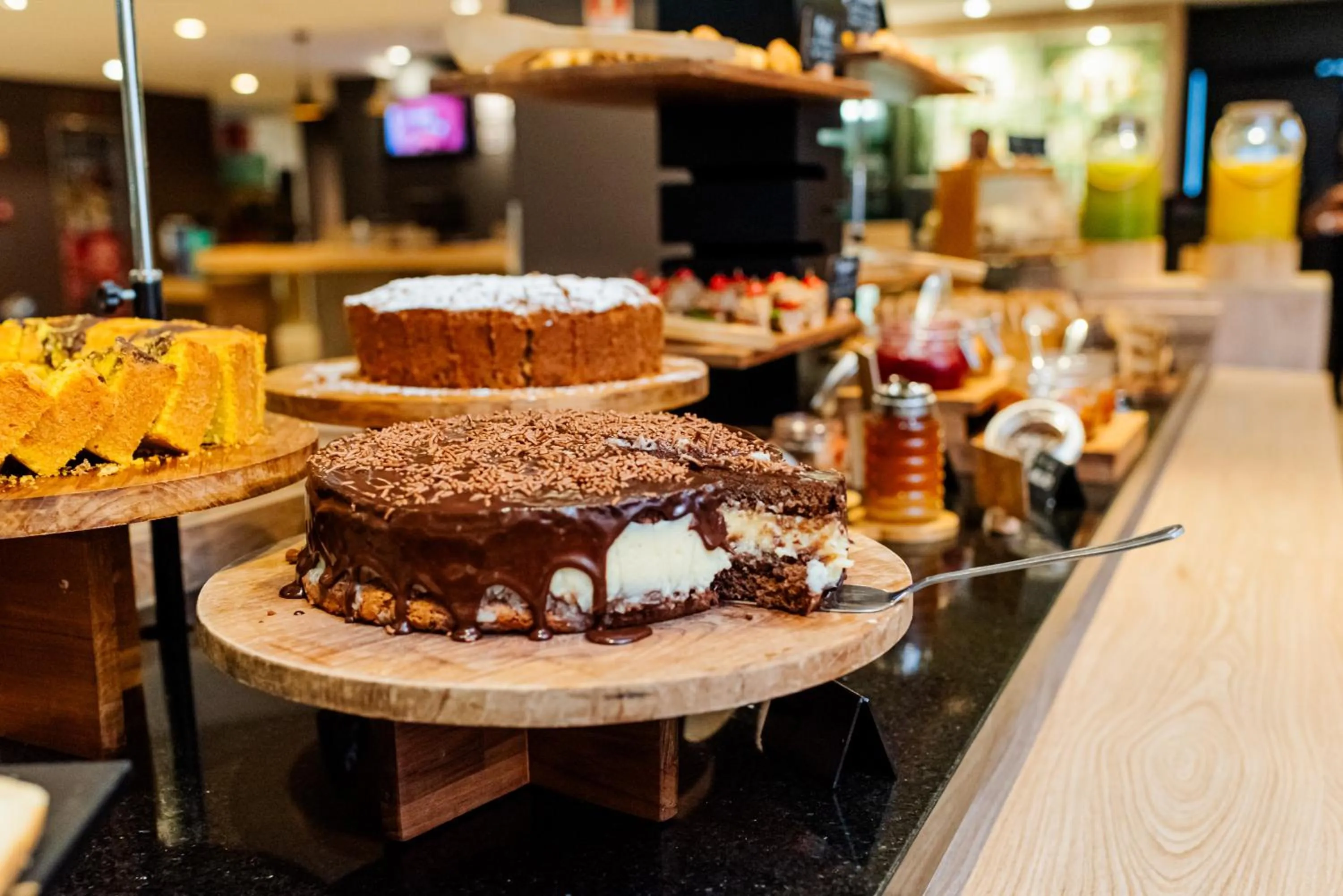 Buffet breakfast in ibis Porto Alegre Moinhos de Vento