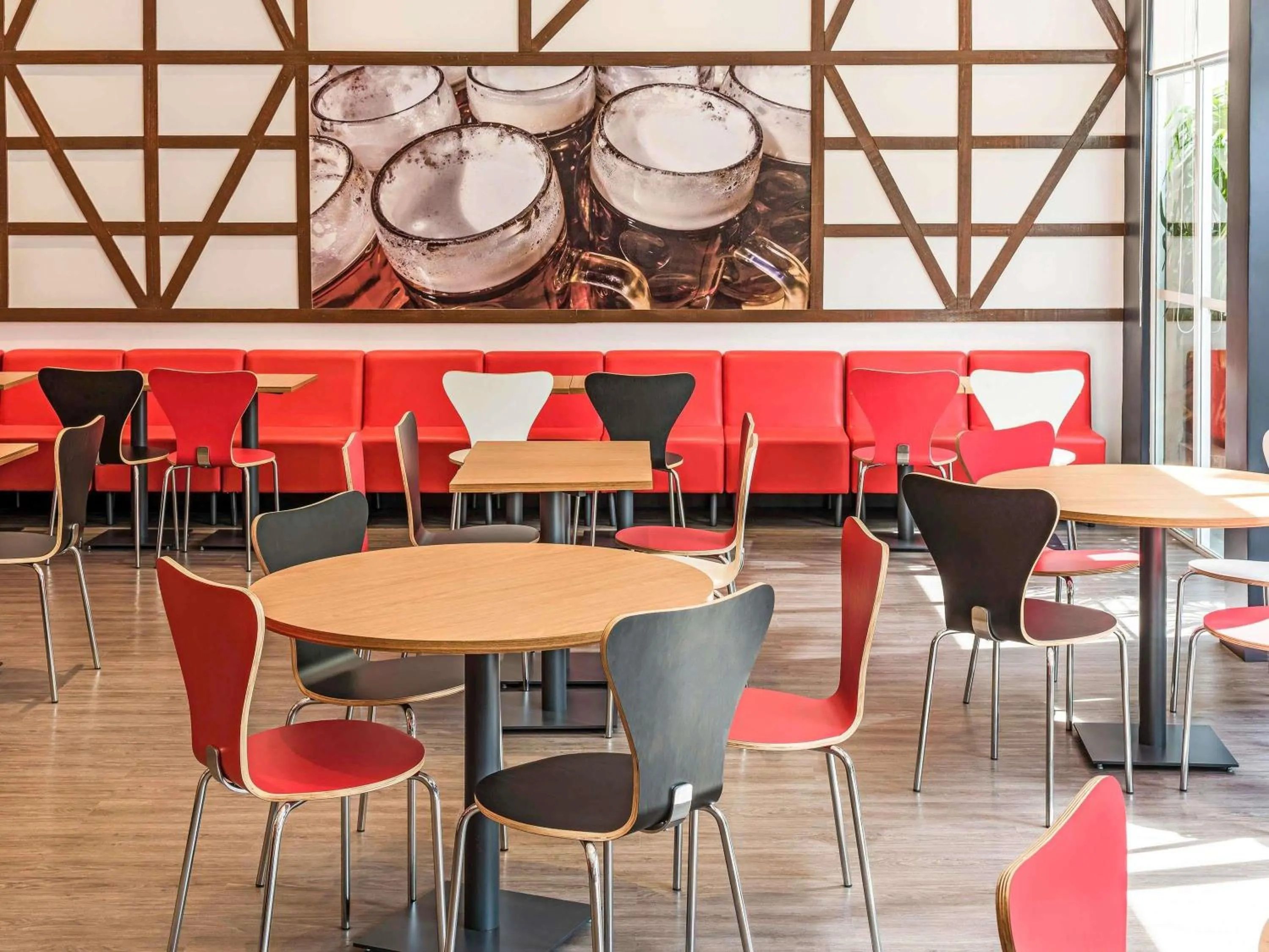 Lounge or bar in ibis Blumenau