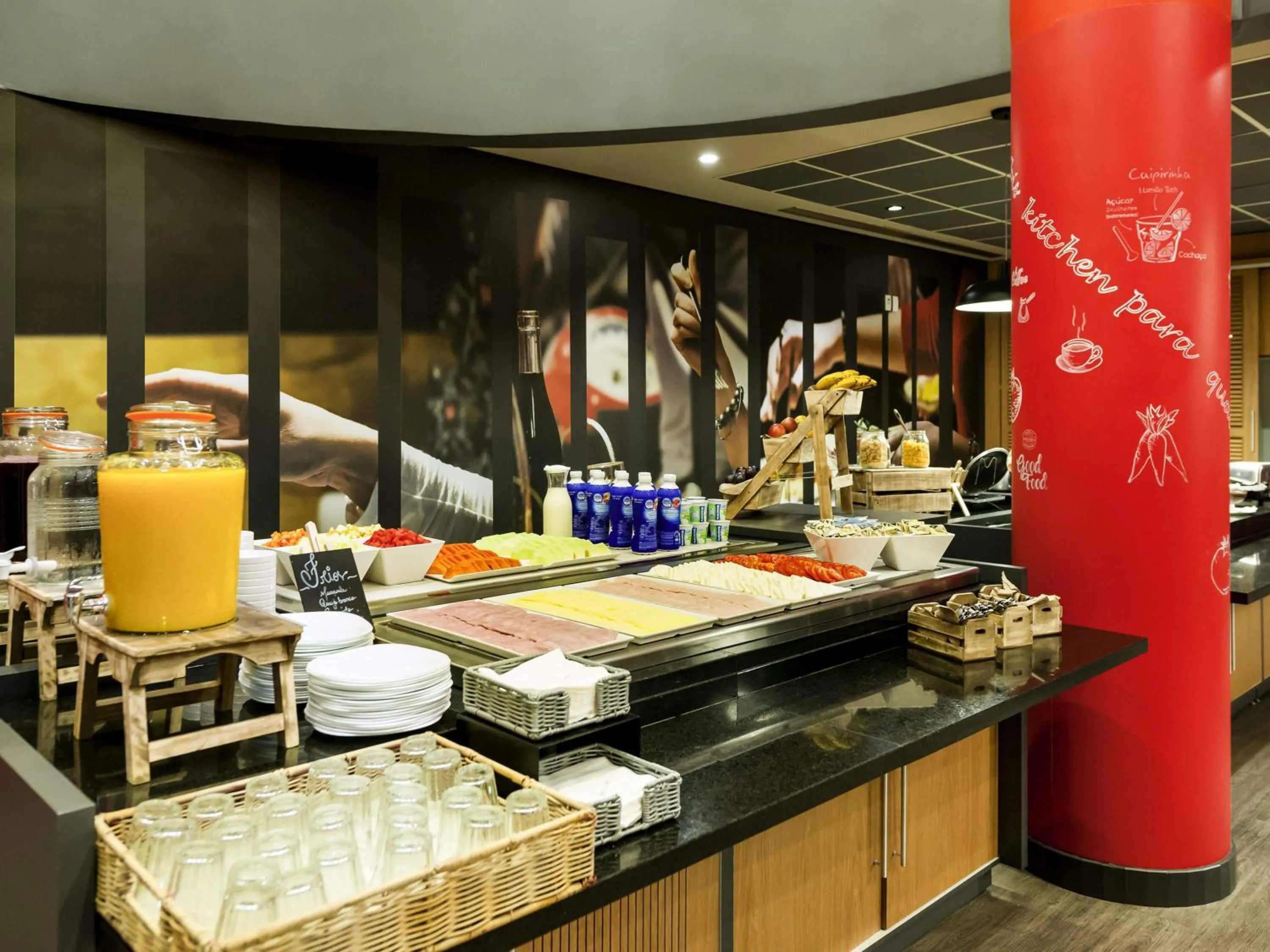 Restaurant/places to eat in ibis Campinas