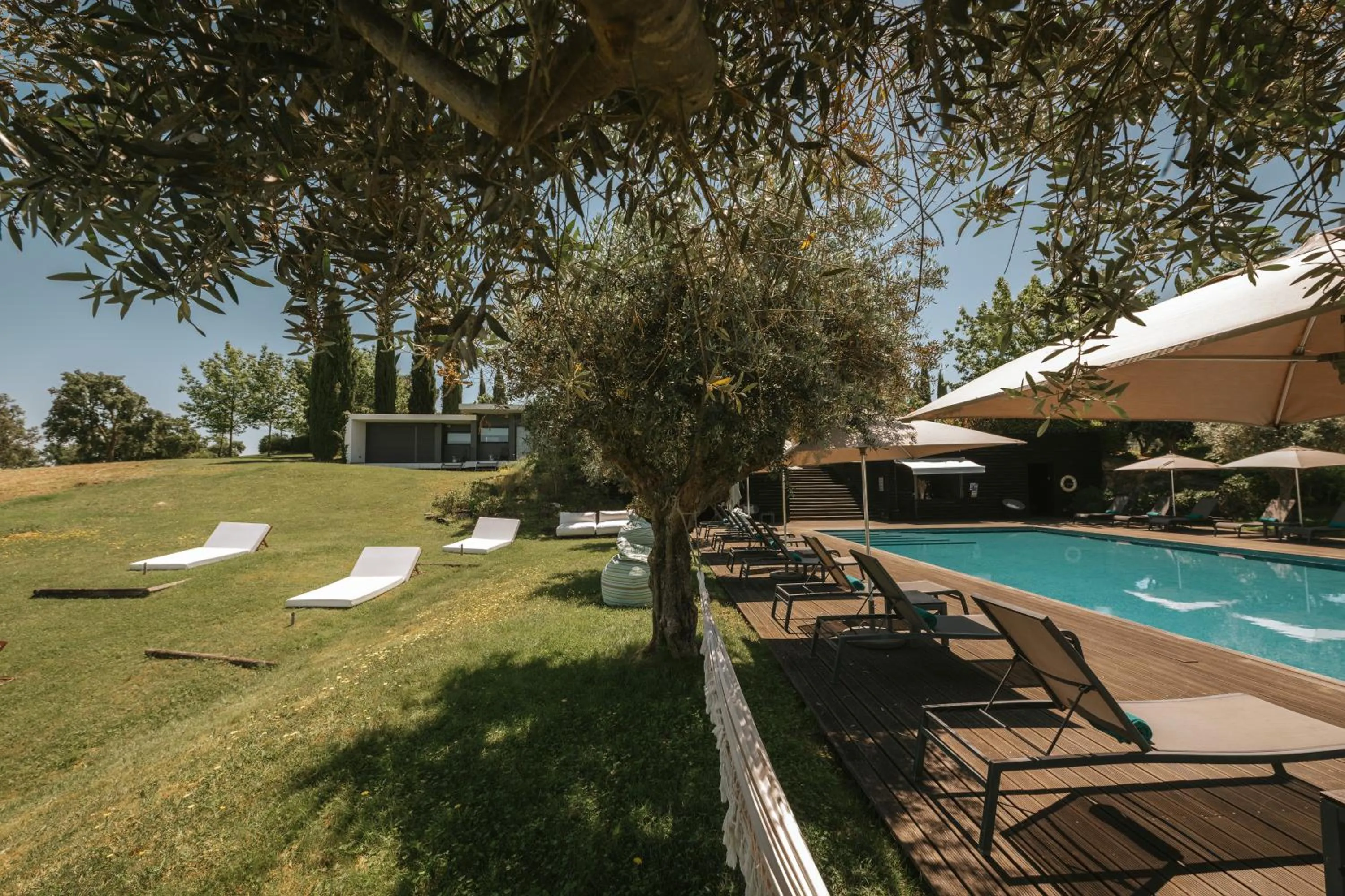 Swimming pool in Herdade da Cortesia Hotel
