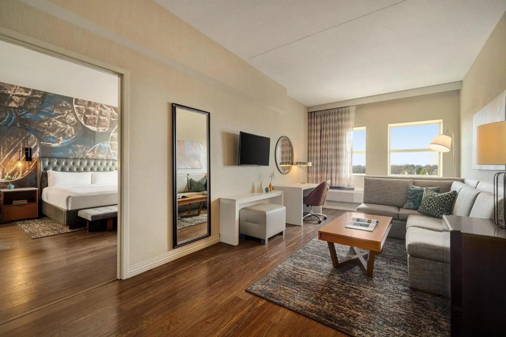 Suite with One King Bed and Living Area in Hotel Indigo Naperville Riverwalk by IHG Suite with One King Bed and Living Area in Hotel Indigo Naperville Riverwalk by IHG