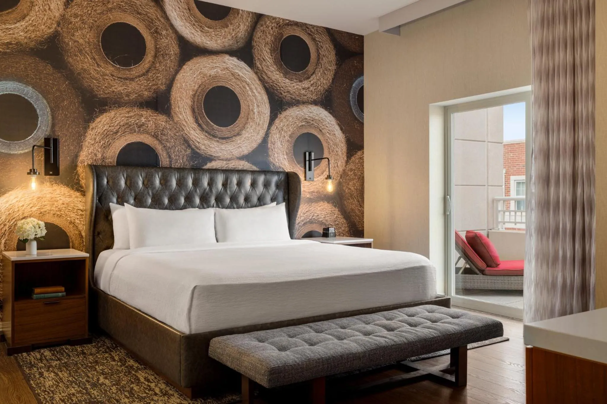 Photo of the whole room, Bed in Hotel Indigo Naperville Riverwalk by IHG