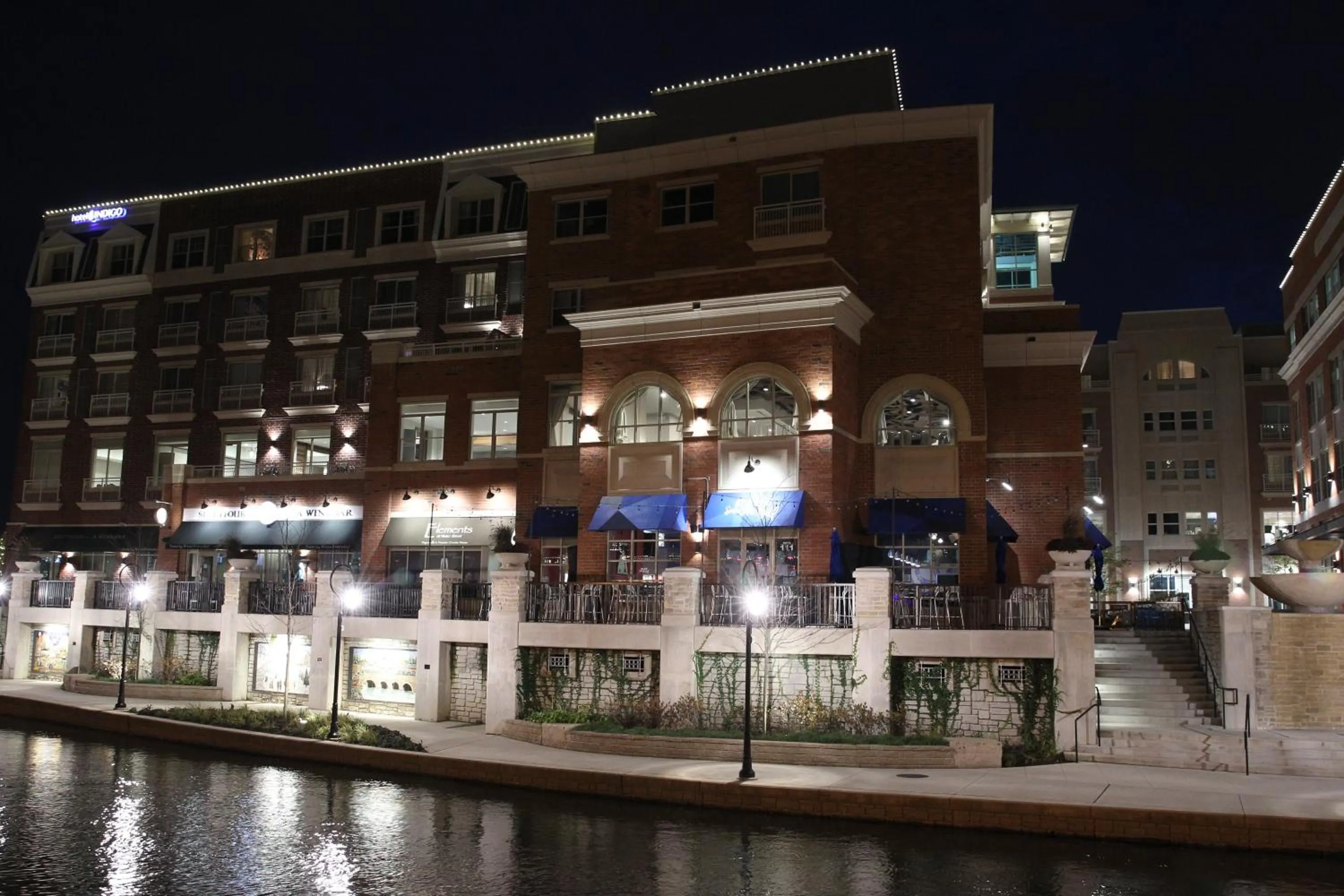 Property building in Hotel Indigo Naperville Riverwalk by IHG