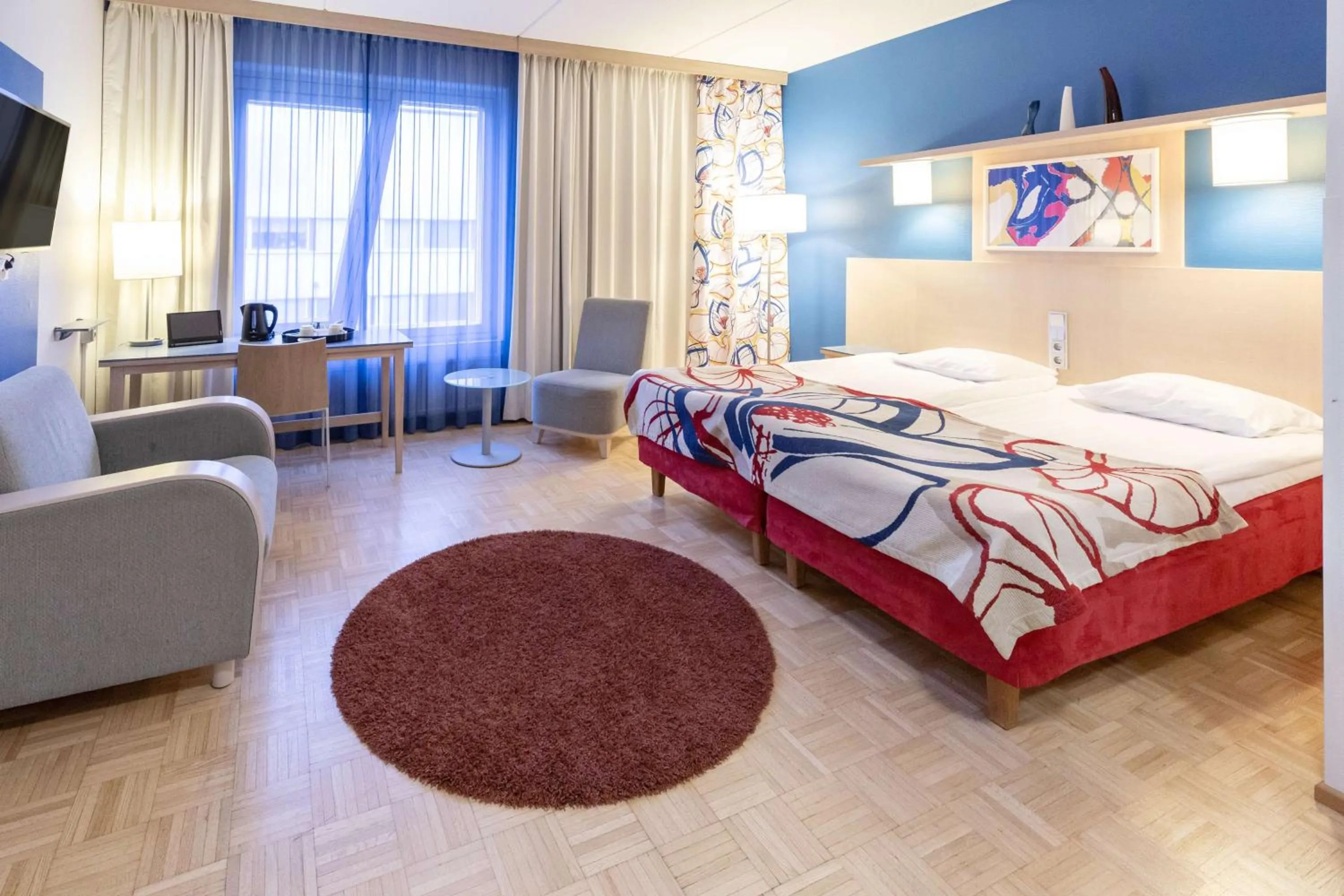 Bedroom, Bed in Scandic Hämeenlinna City