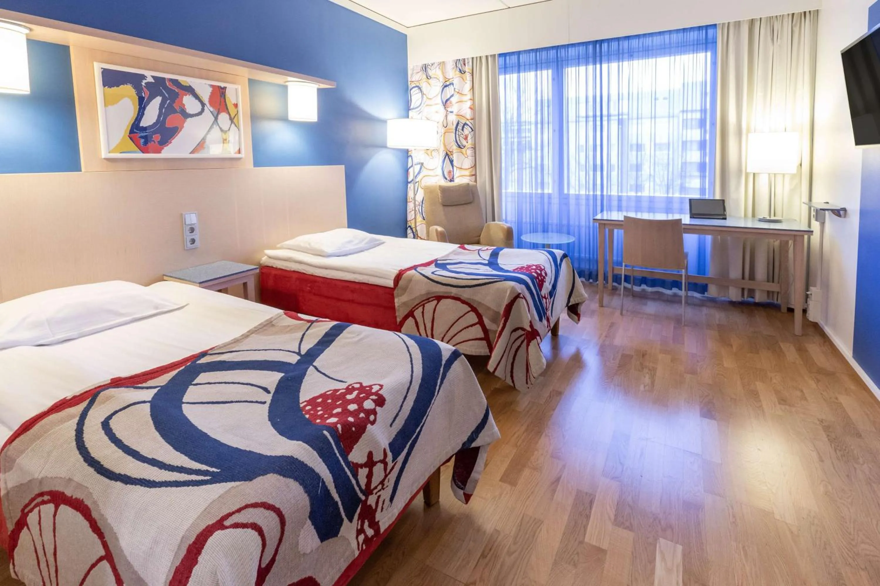 Bedroom, Bed in Scandic Hämeenlinna City