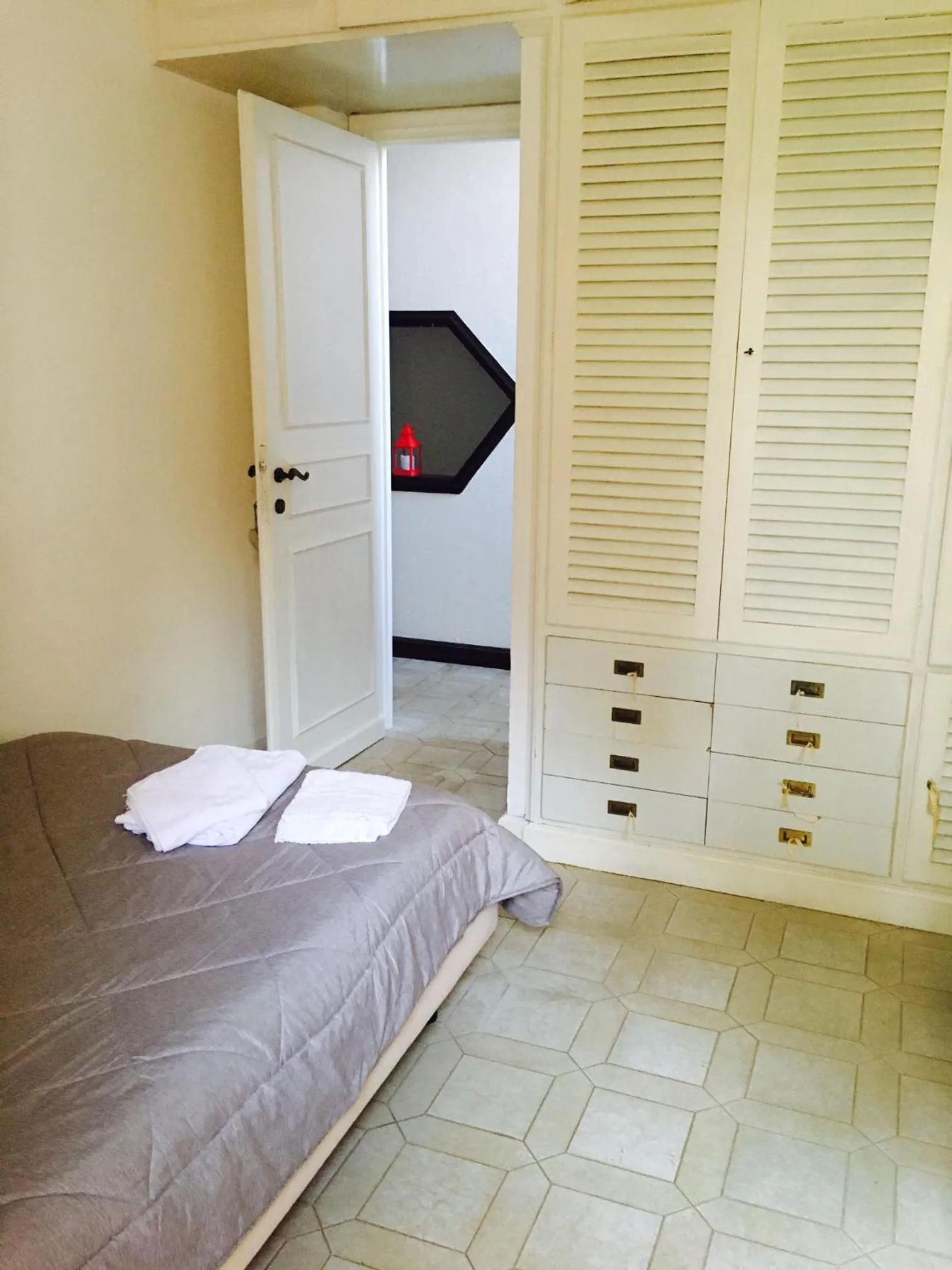 Balcony/Terrace, Bed in La casa di Nataly