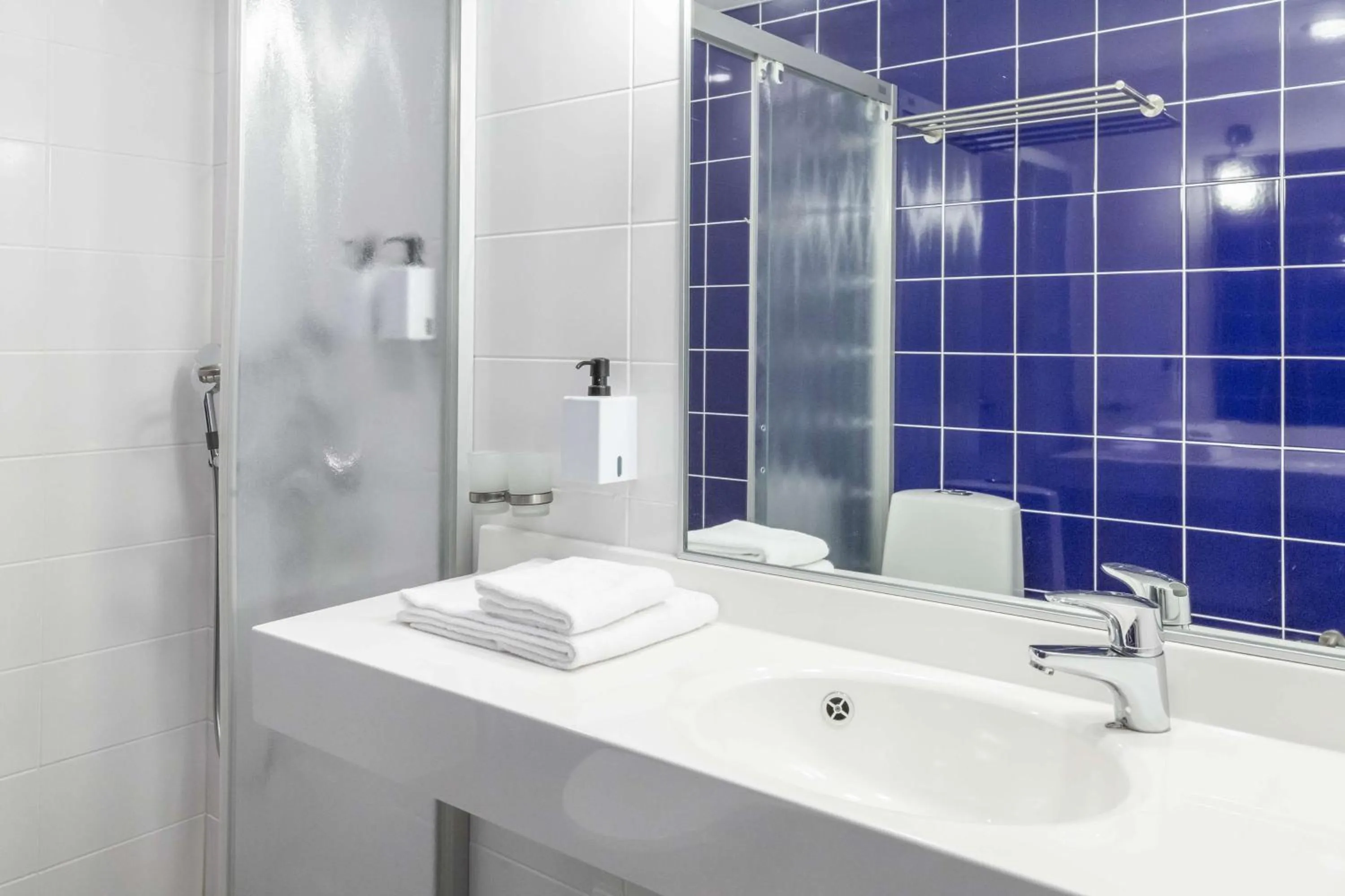 Bedroom in Scandic Hyvinkää