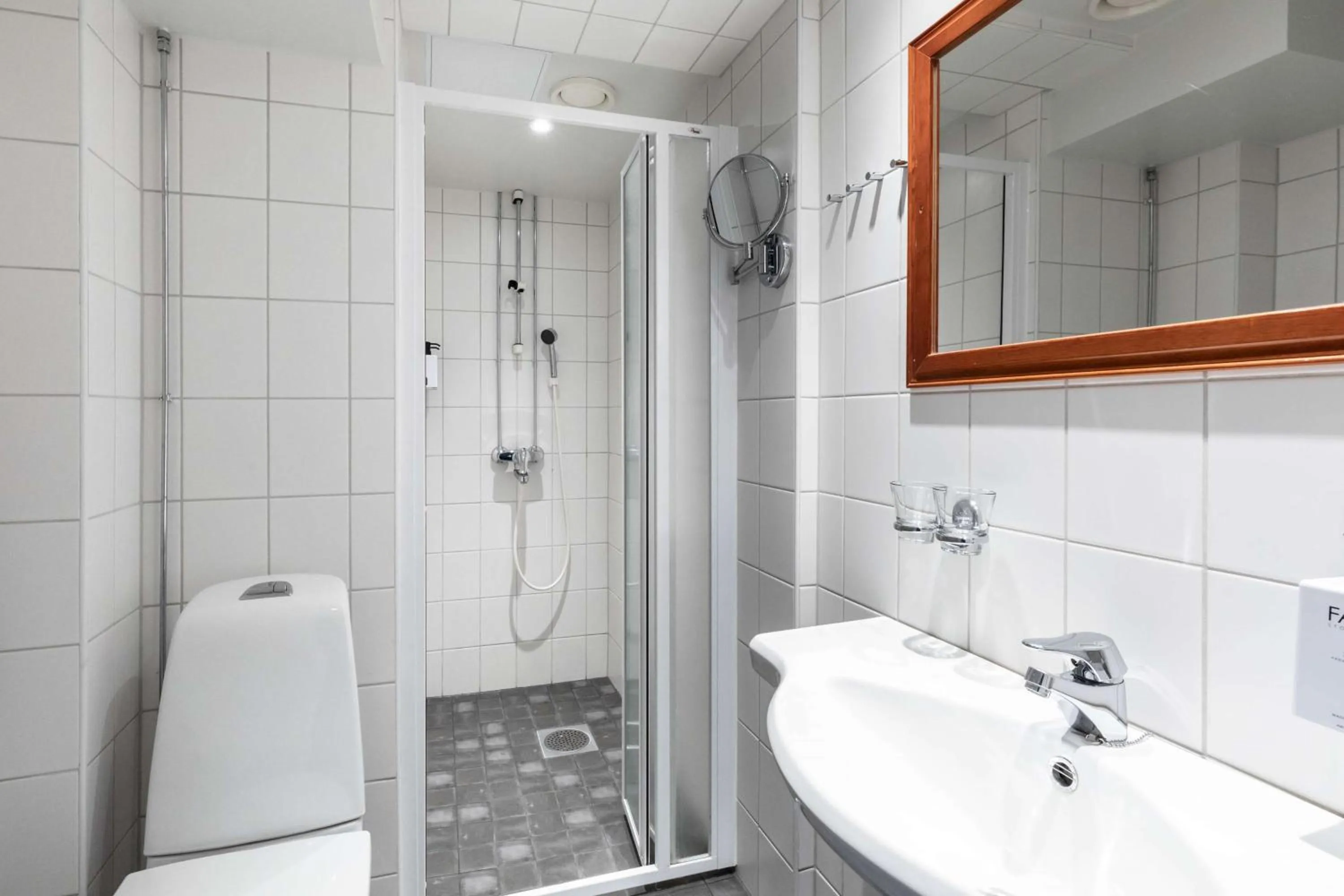 Bedroom in Scandic Kallio