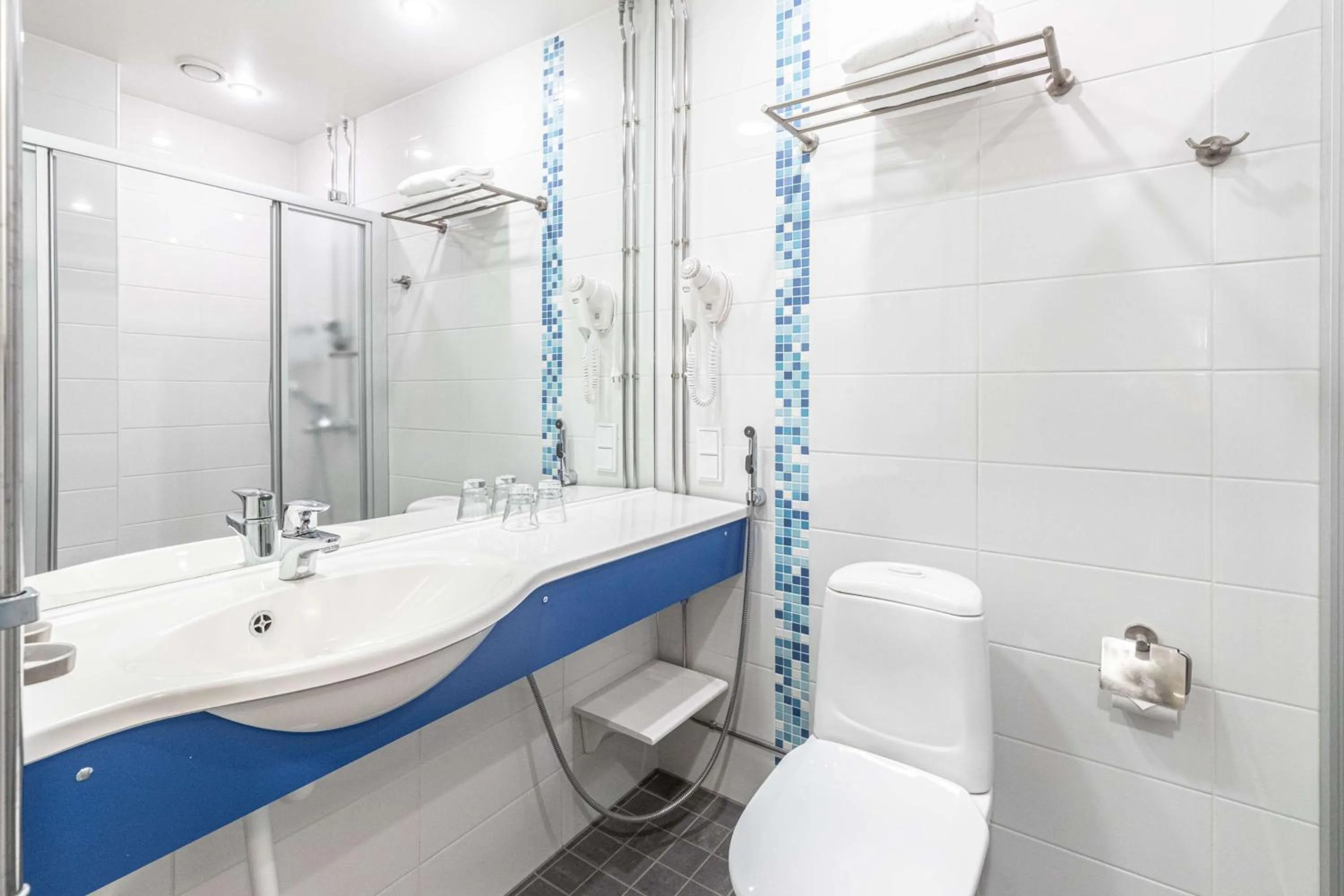 Bedroom in Scandic Kallio