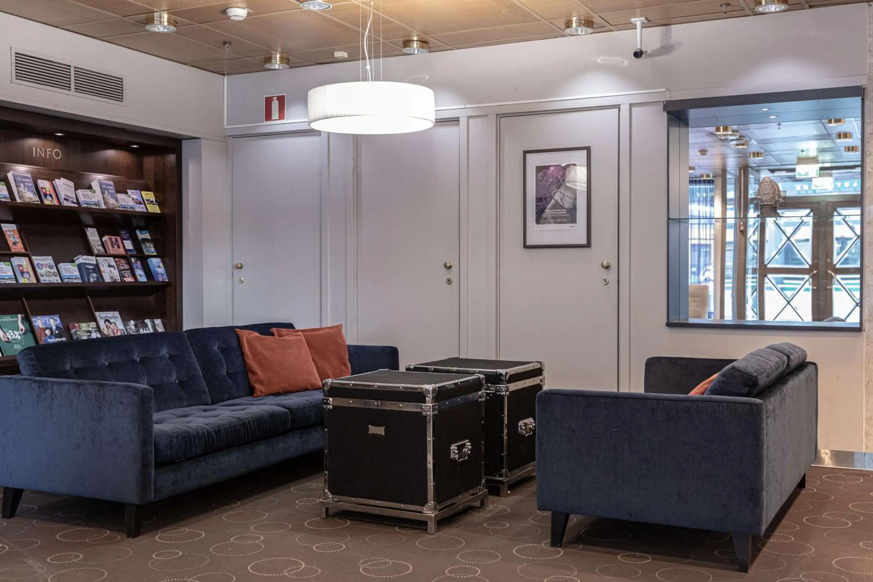 Lobby or reception in Scandic Kaisaniemi