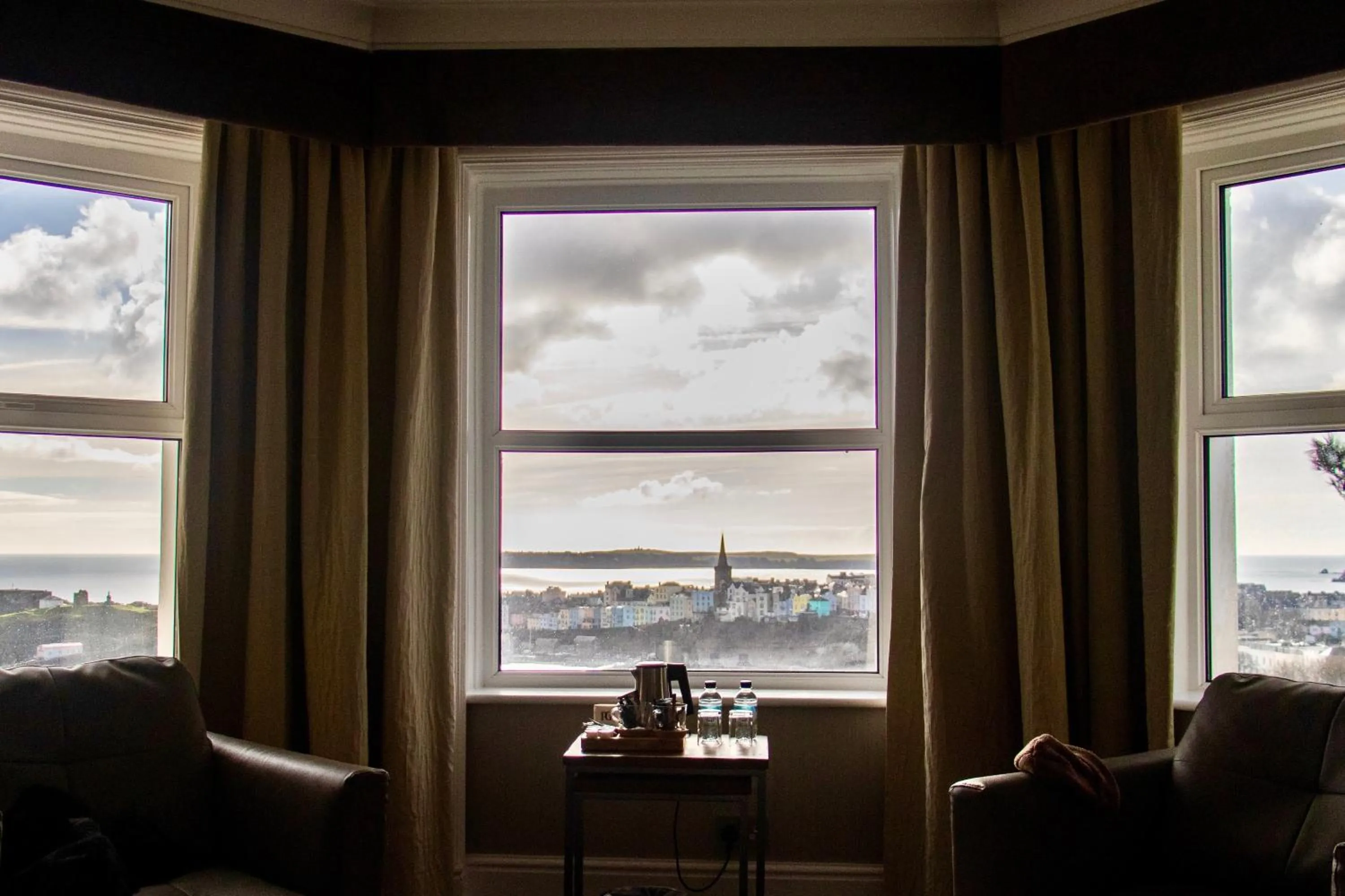 Seating area in The Park Hotel