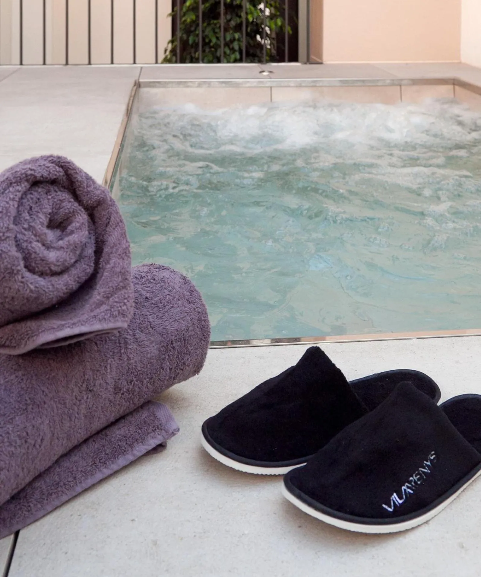 Decorative detail in Vila Arenys Hotel