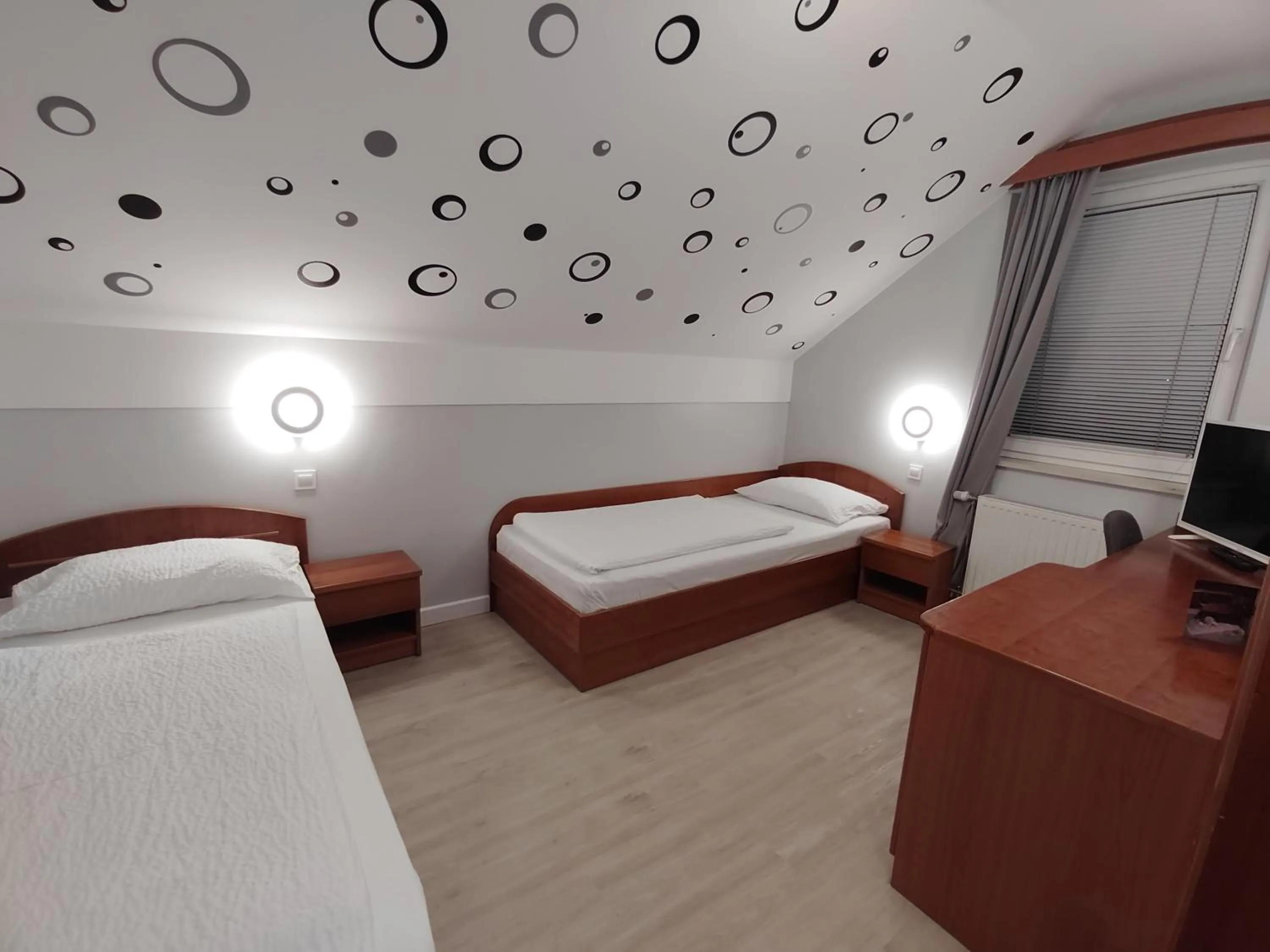 Bedroom, Bed in Hotel Bajt Maribor