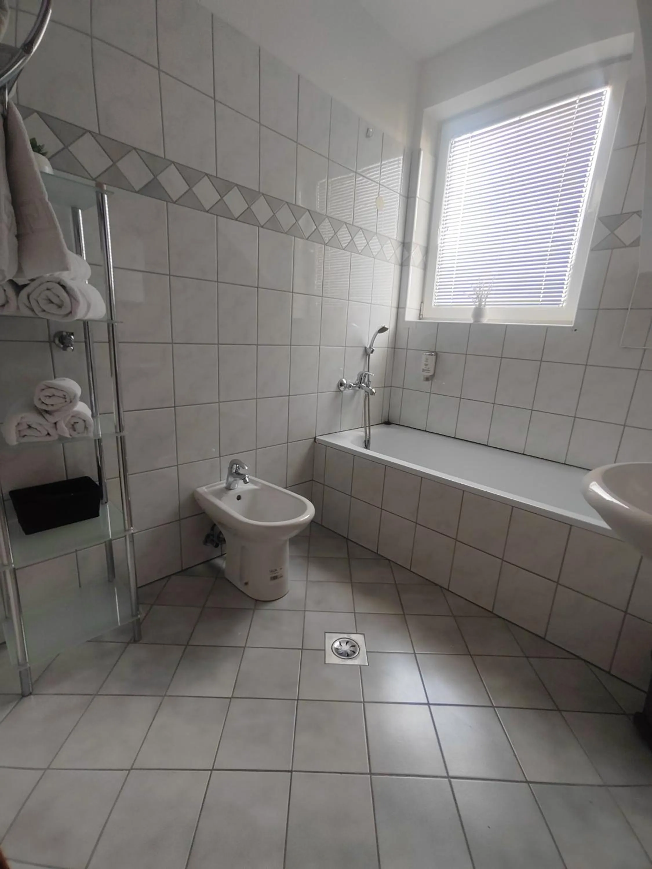 Bathroom in Hotel Bajt Maribor