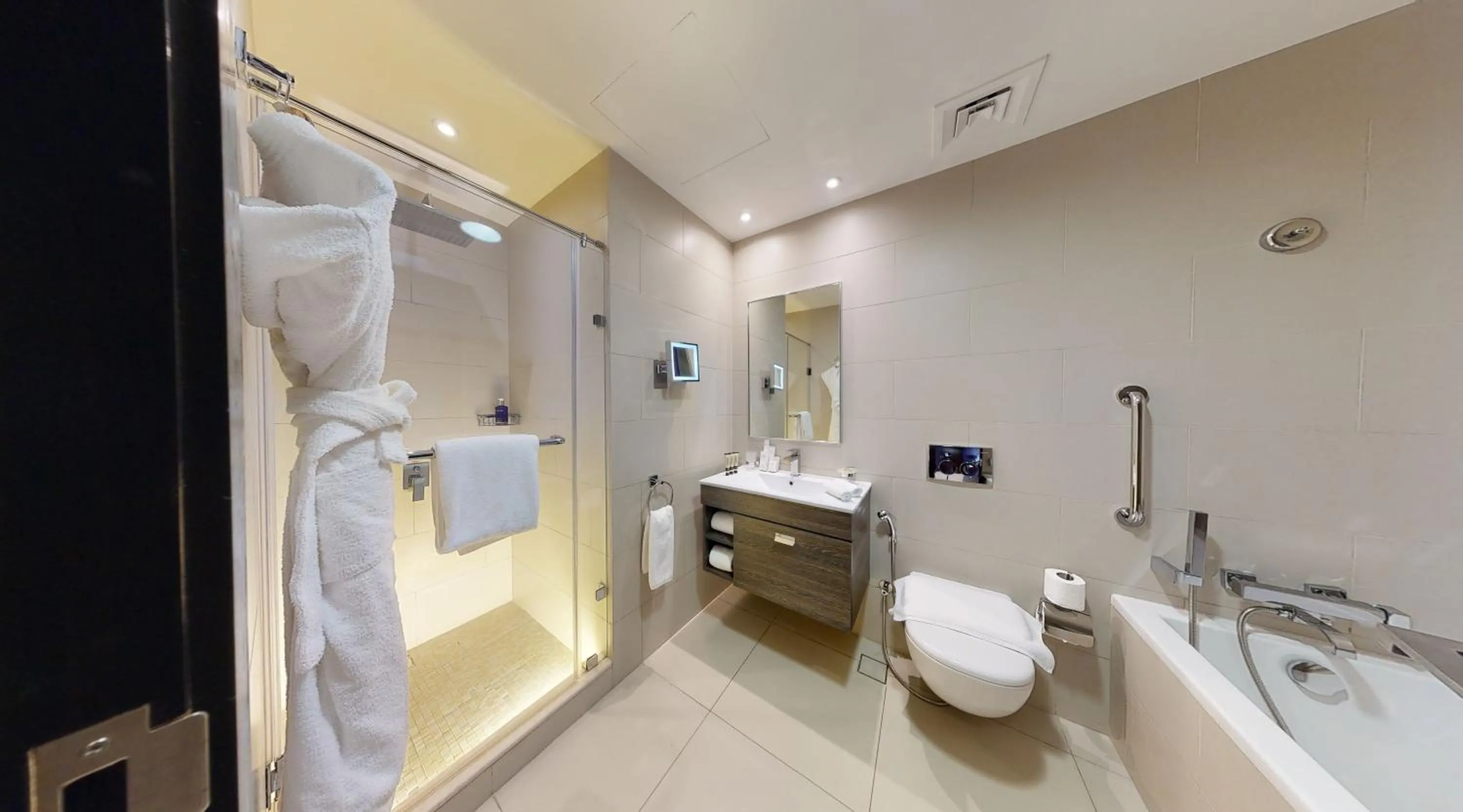 Bathroom in Ascott Rafal Olaya Riyadh