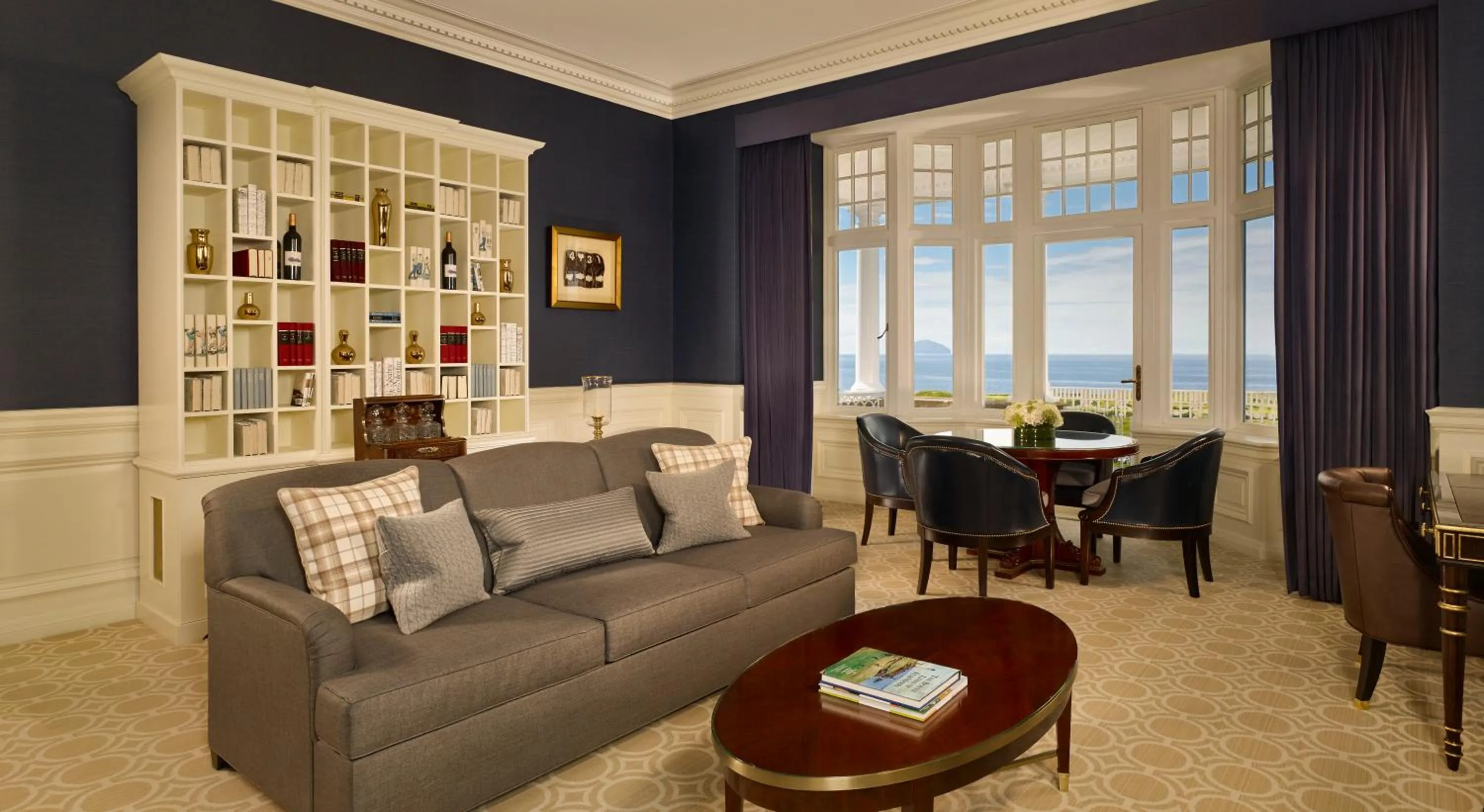 Living room in Trump Turnberry