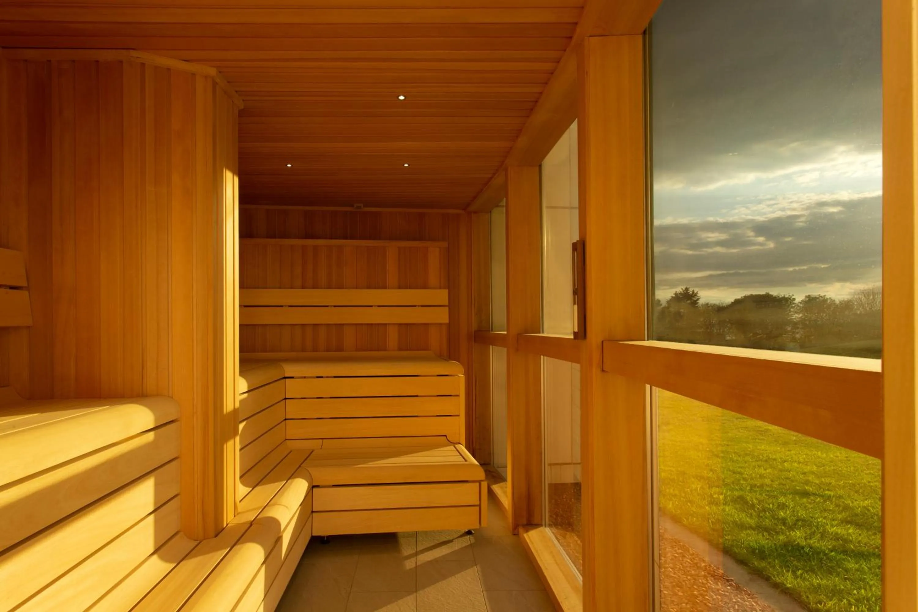 Sauna in Trump Turnberry