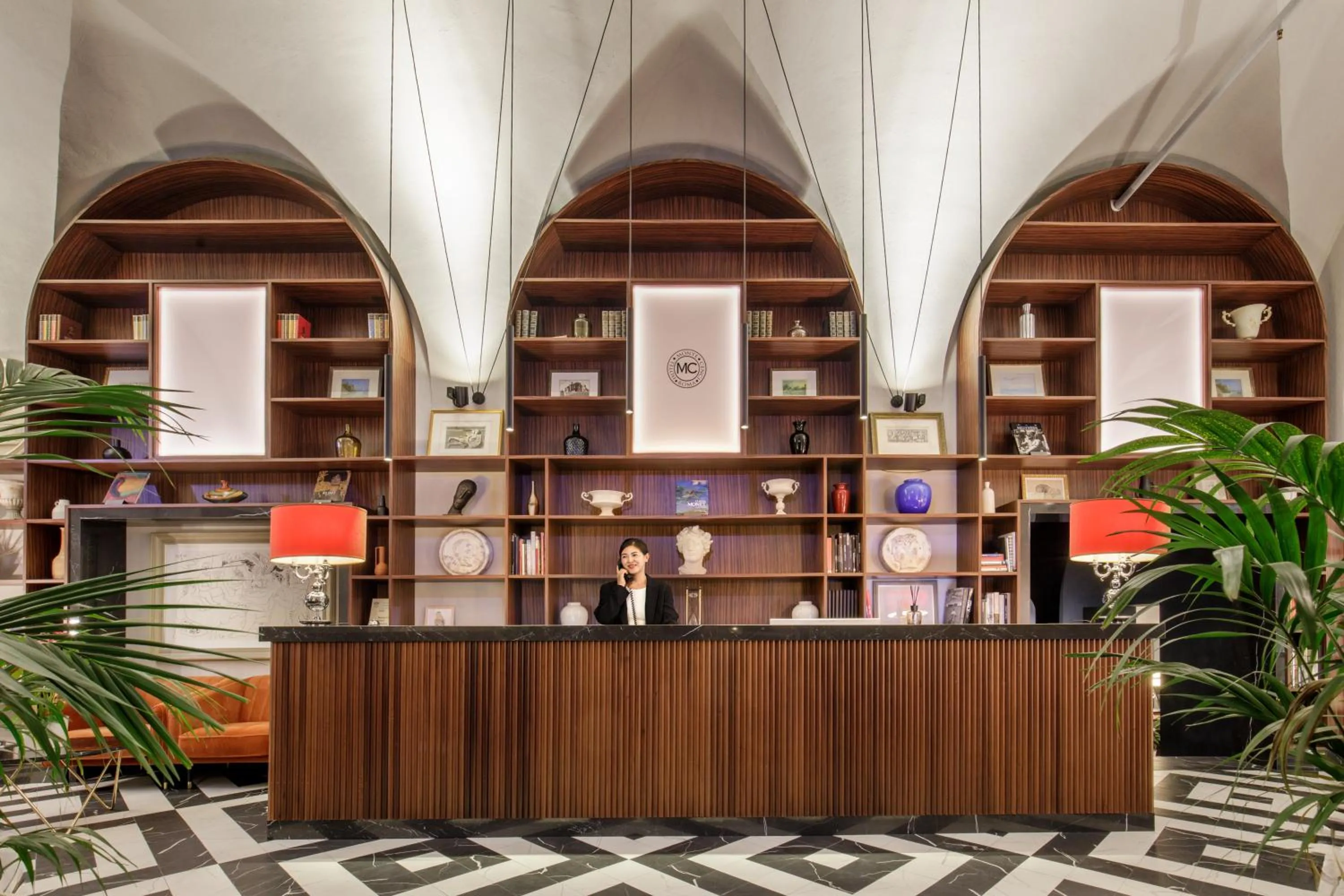 Lobby or reception in Hotel Monte Cenci