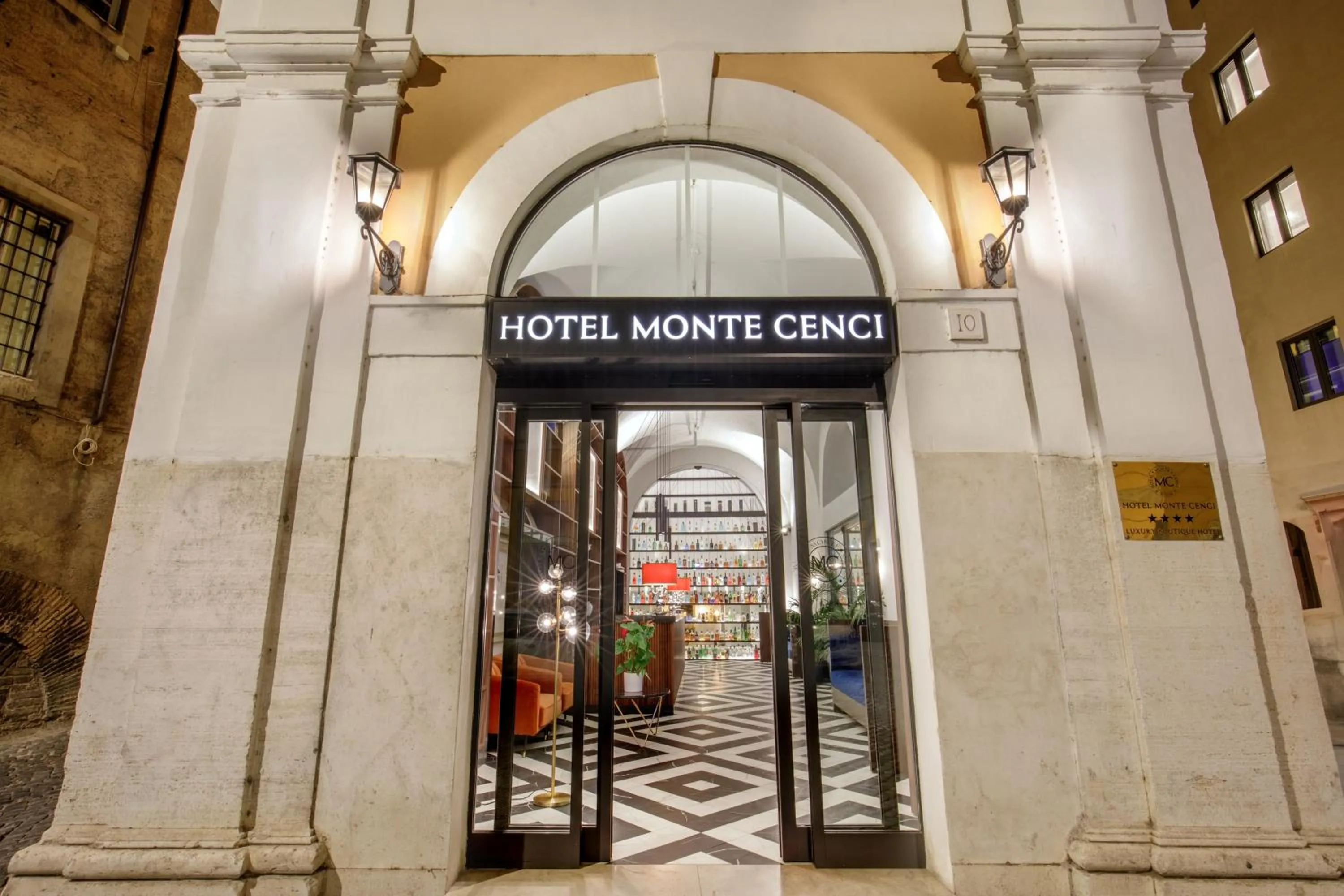 Property building in Hotel Monte Cenci