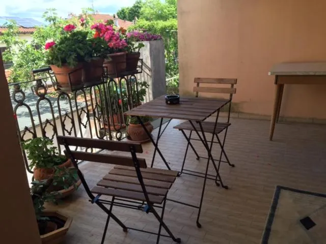 Balcony/Terrace in Hotel Ristorante Bologna