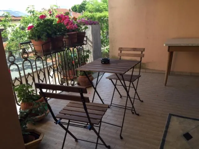 Balcony/Terrace in Hotel Ristorante Bologna