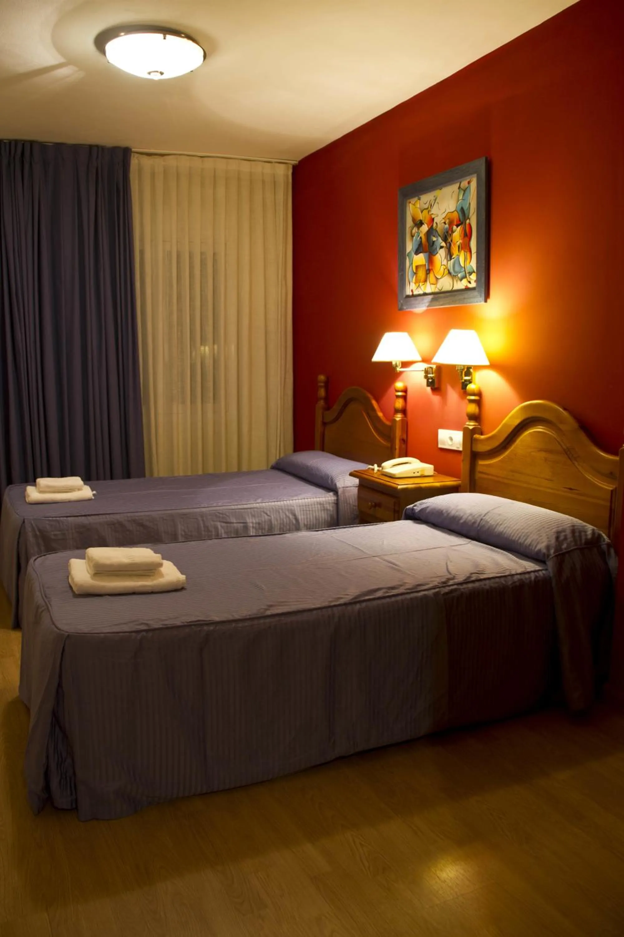 Decorative detail, Bed in Hotel Clemente