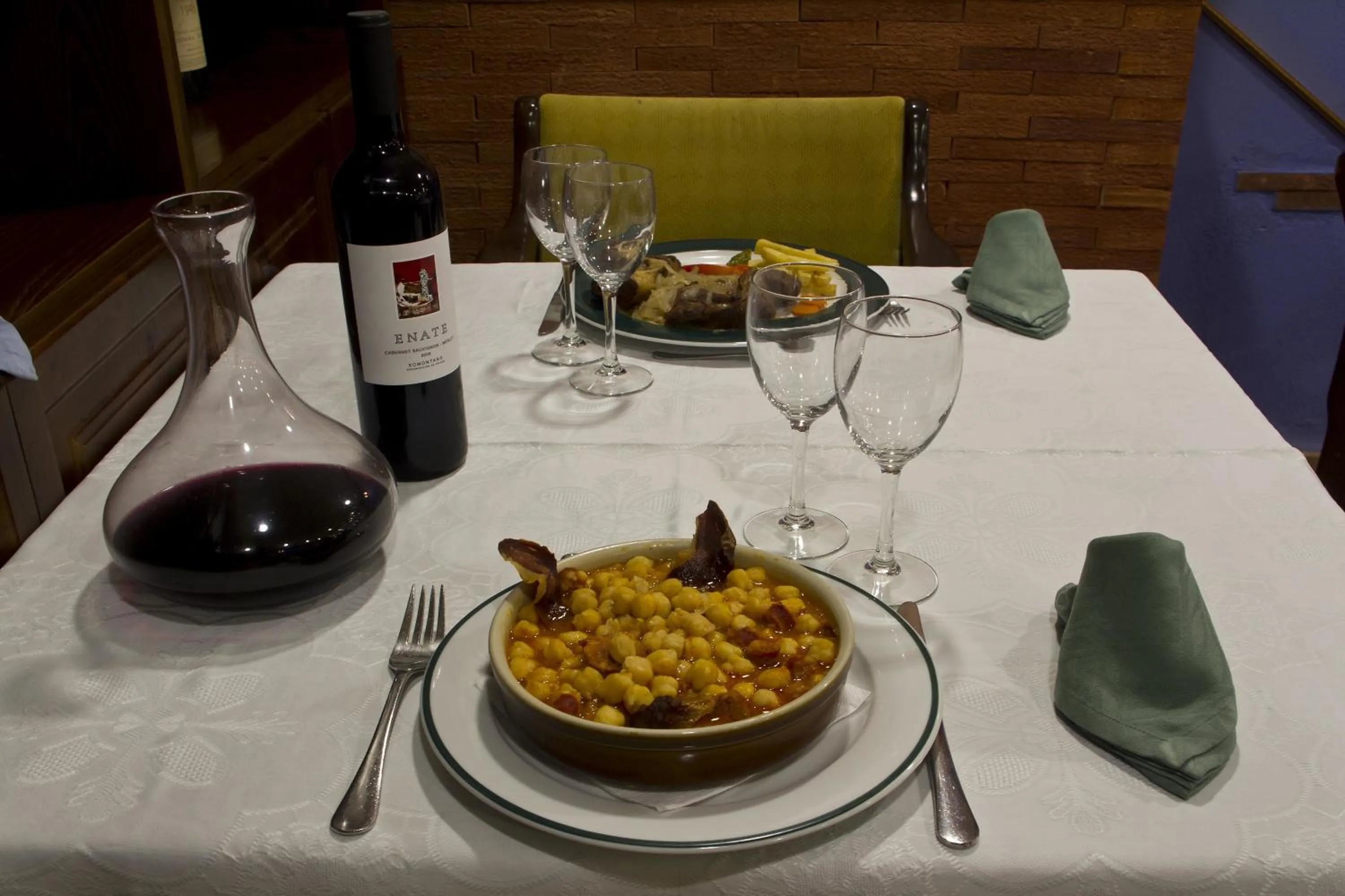 Food close-up in Hotel Clemente