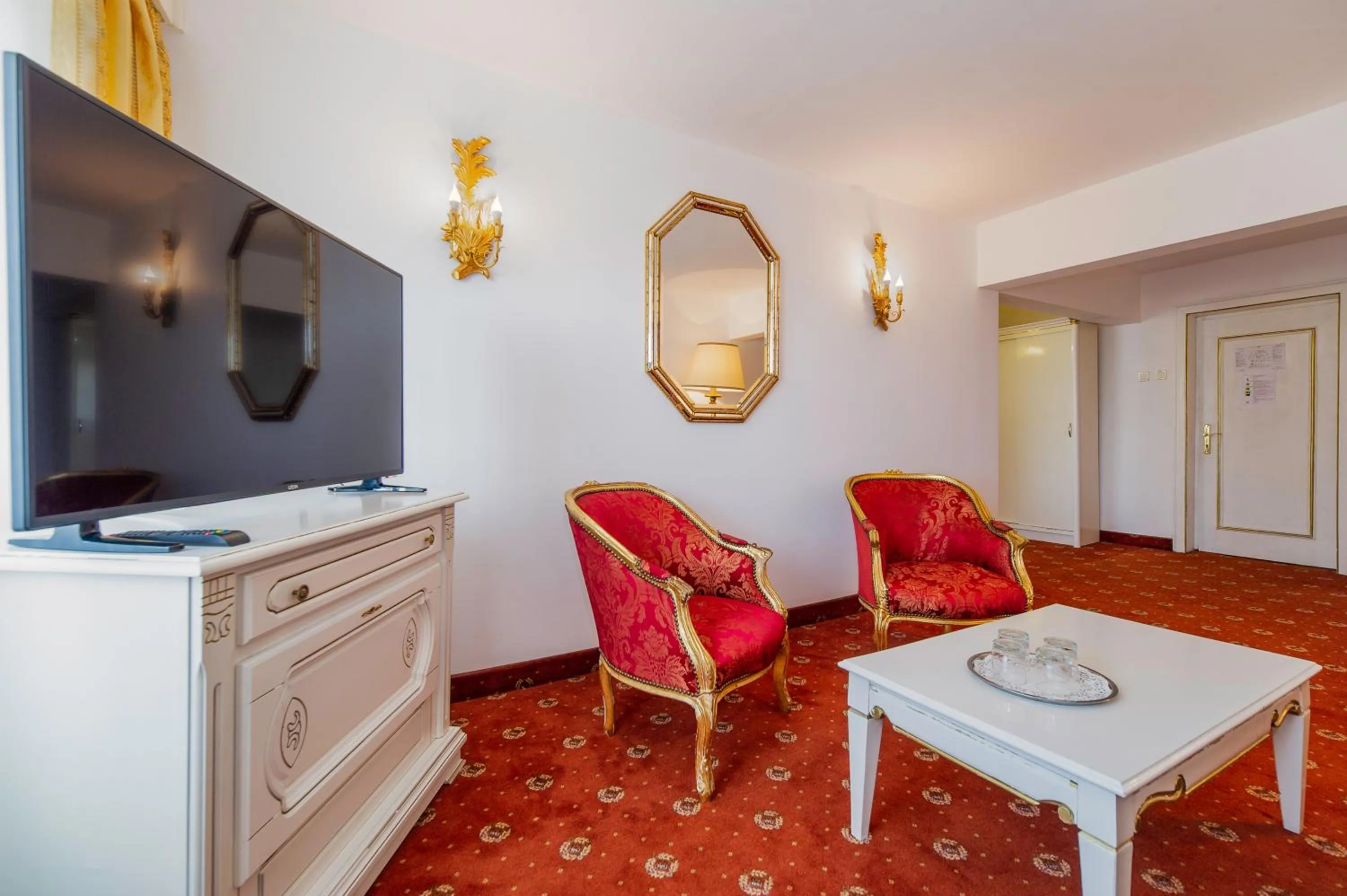 Living room in Hotel Cetate