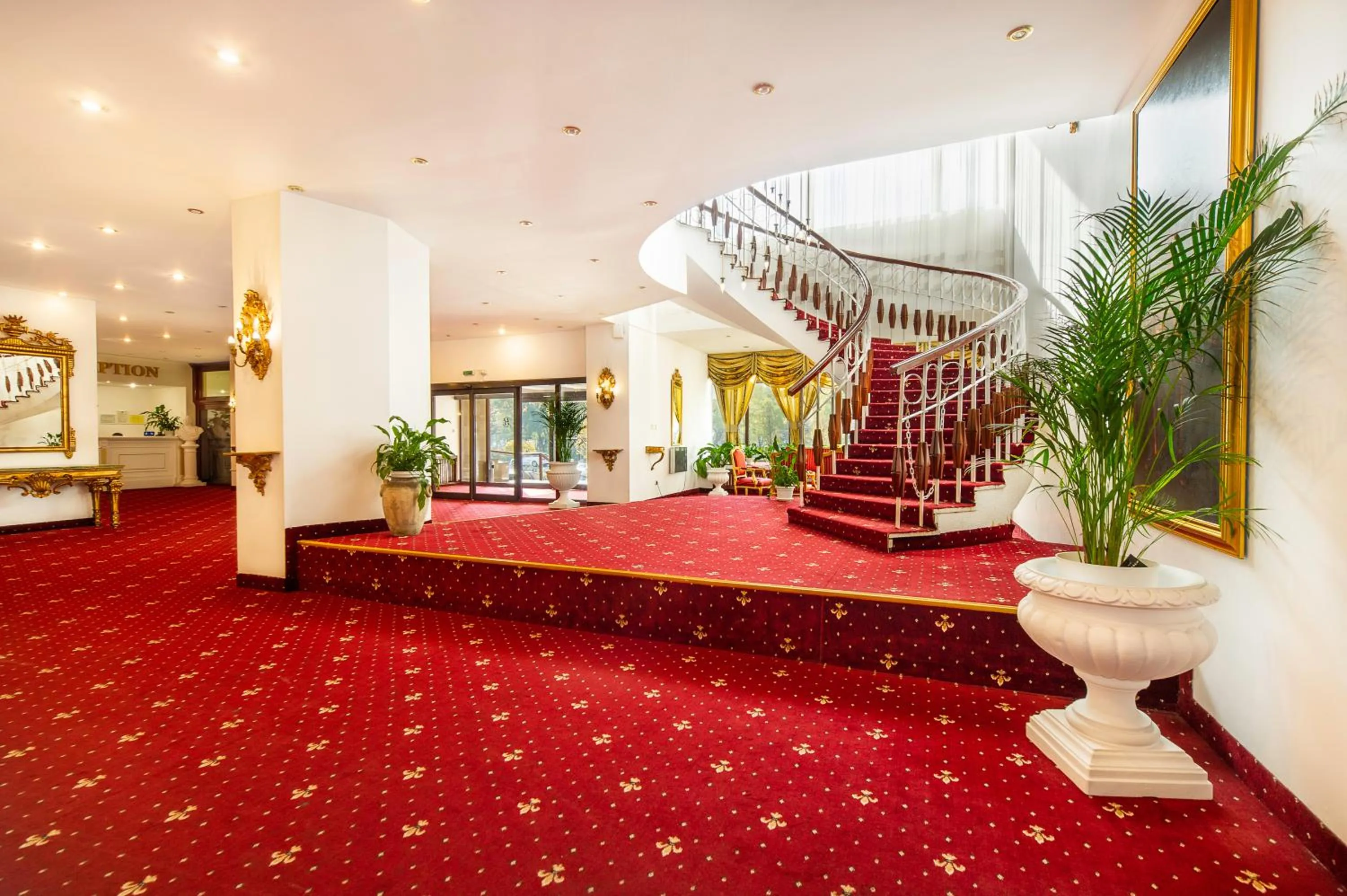 Lobby or reception in Hotel Cetate