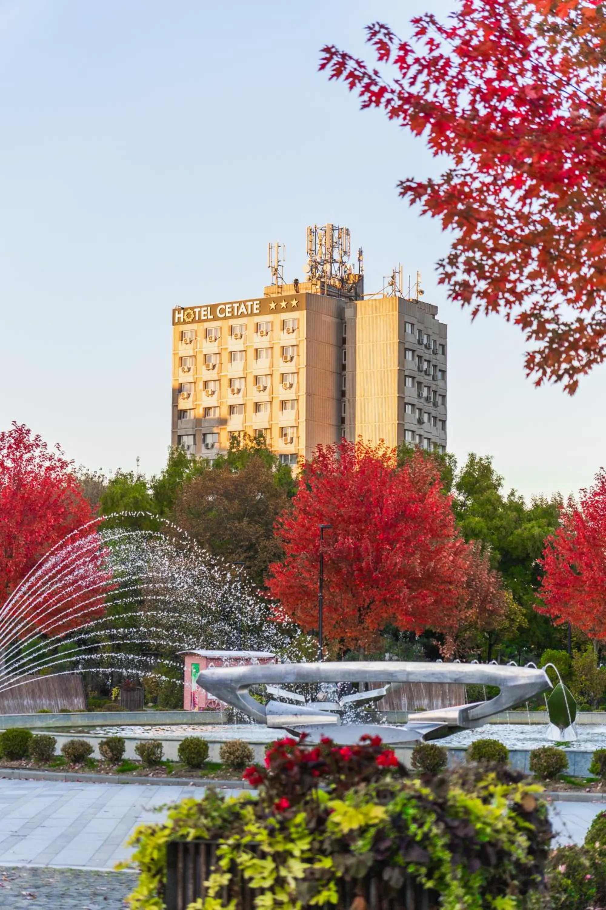Property building in Hotel Cetate
