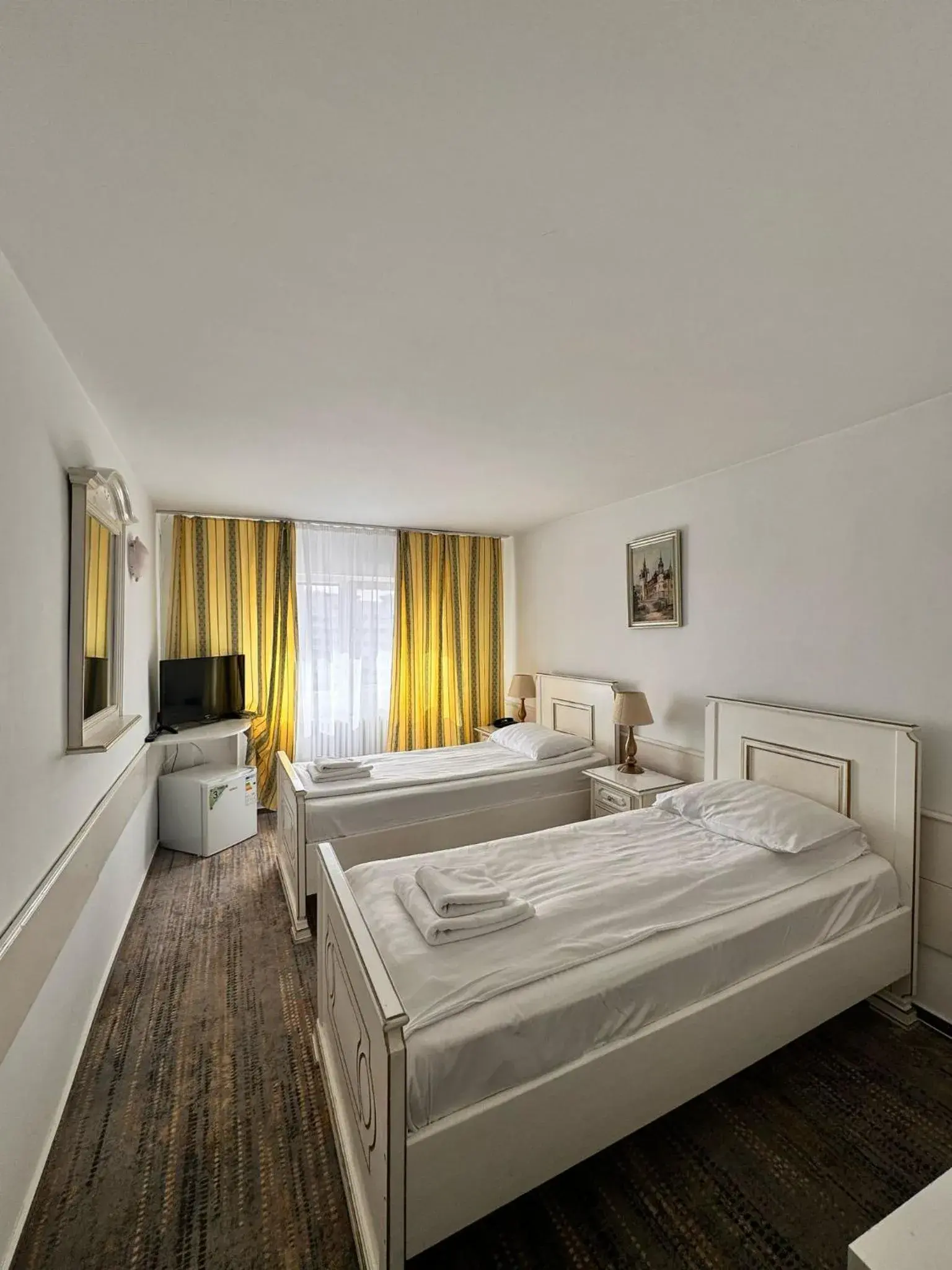 Budget Twin Room in Hotel Cetate Budget Twin Room in Hotel Cetate