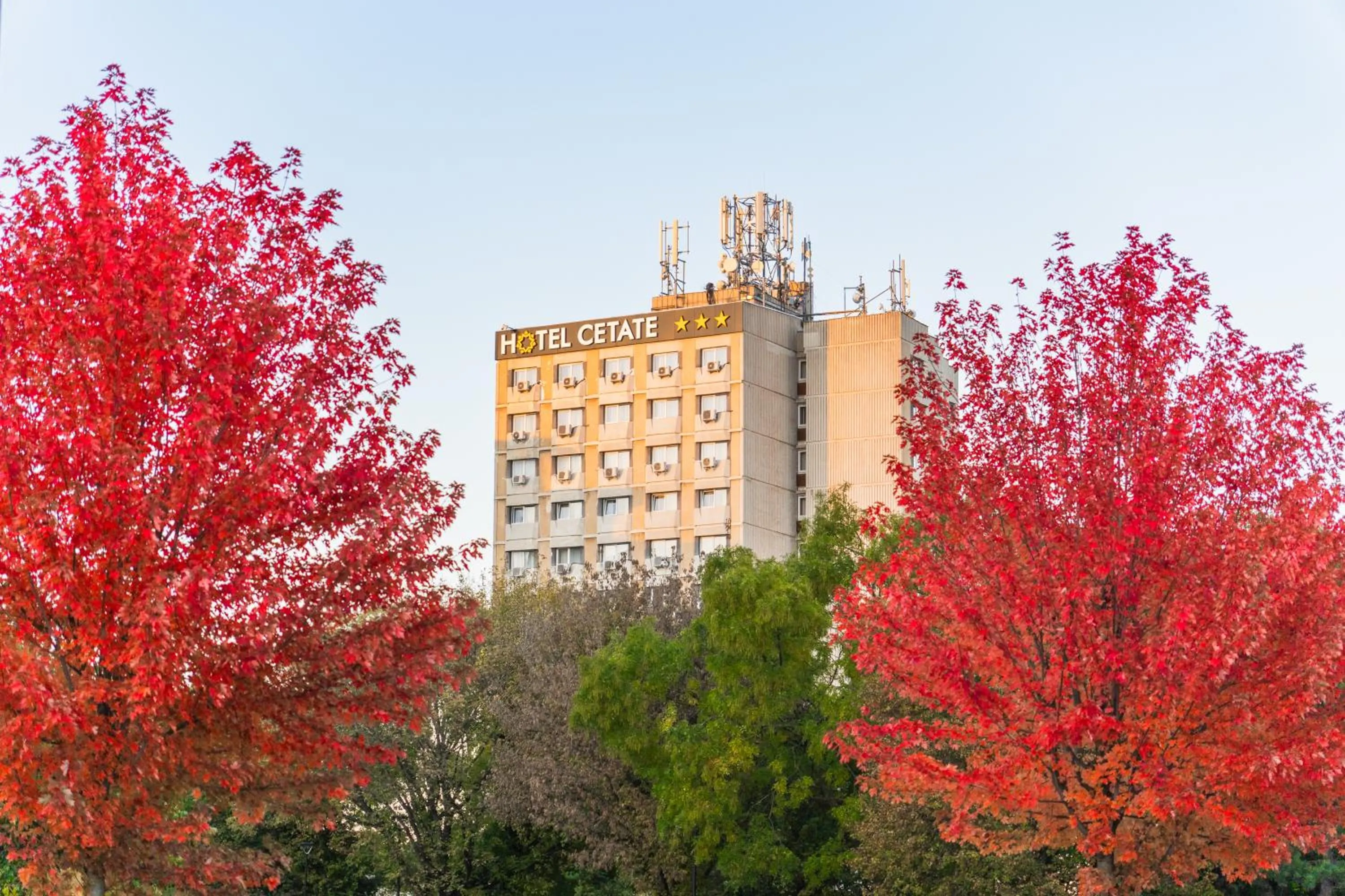 Property building in Hotel Cetate