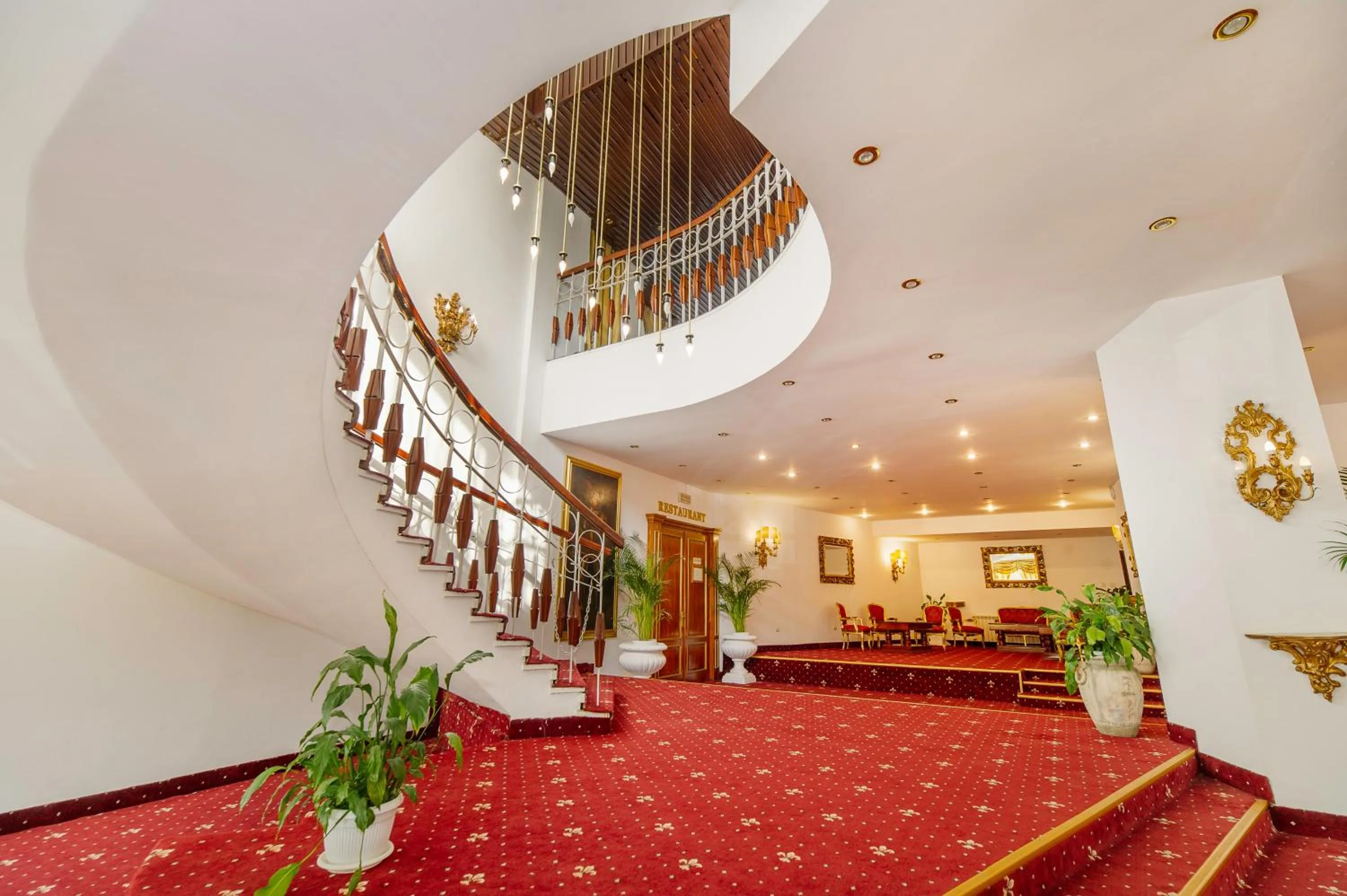 Lobby or reception in Hotel Cetate