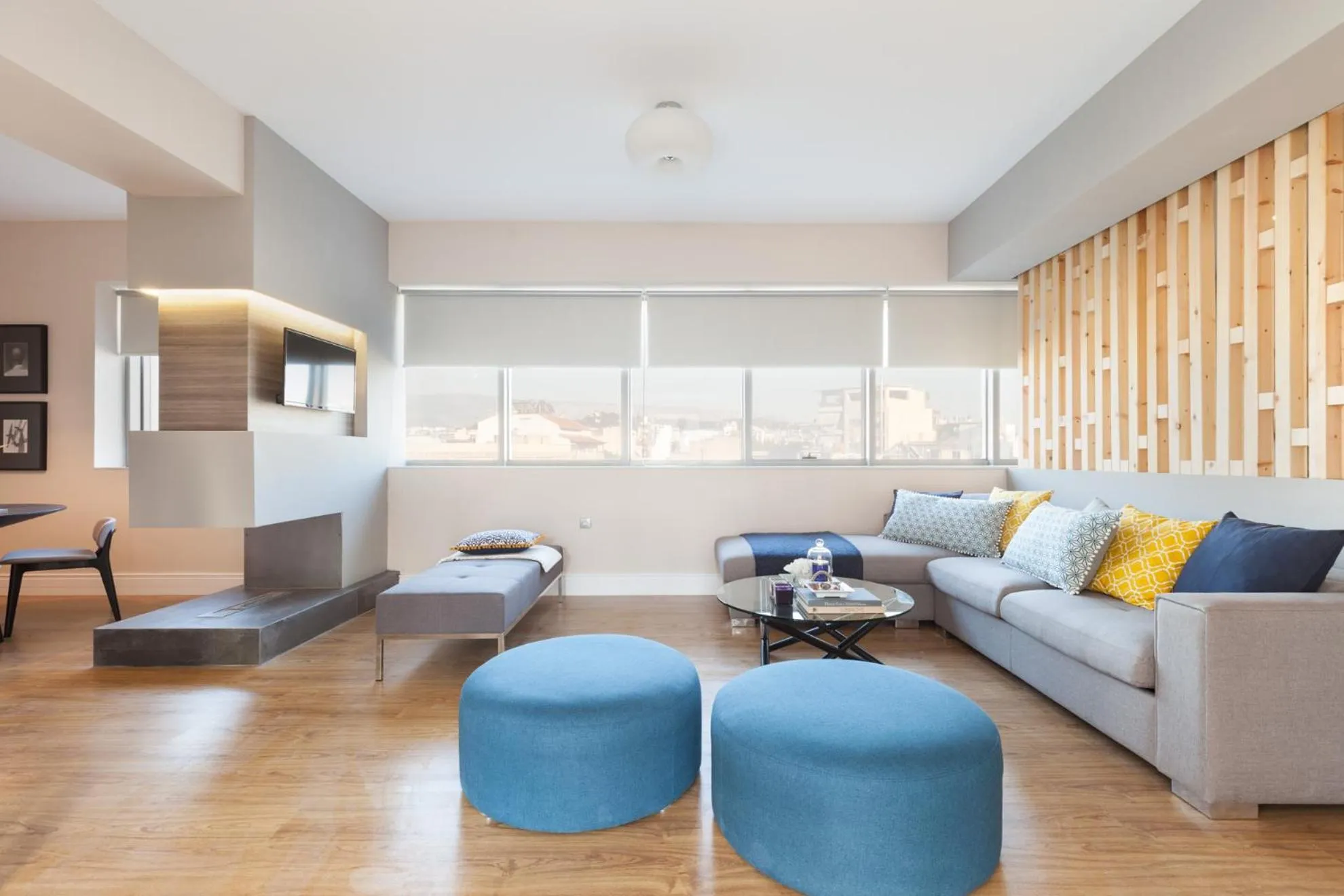 Living room in 47 Luxury Suites